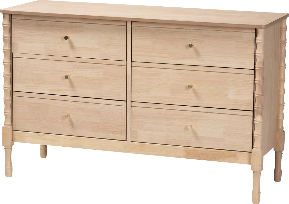 Niloya Light Brown Dresser