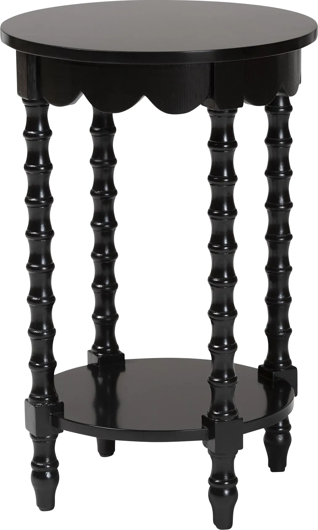 Tomnu Balck Nightstand - Image 1