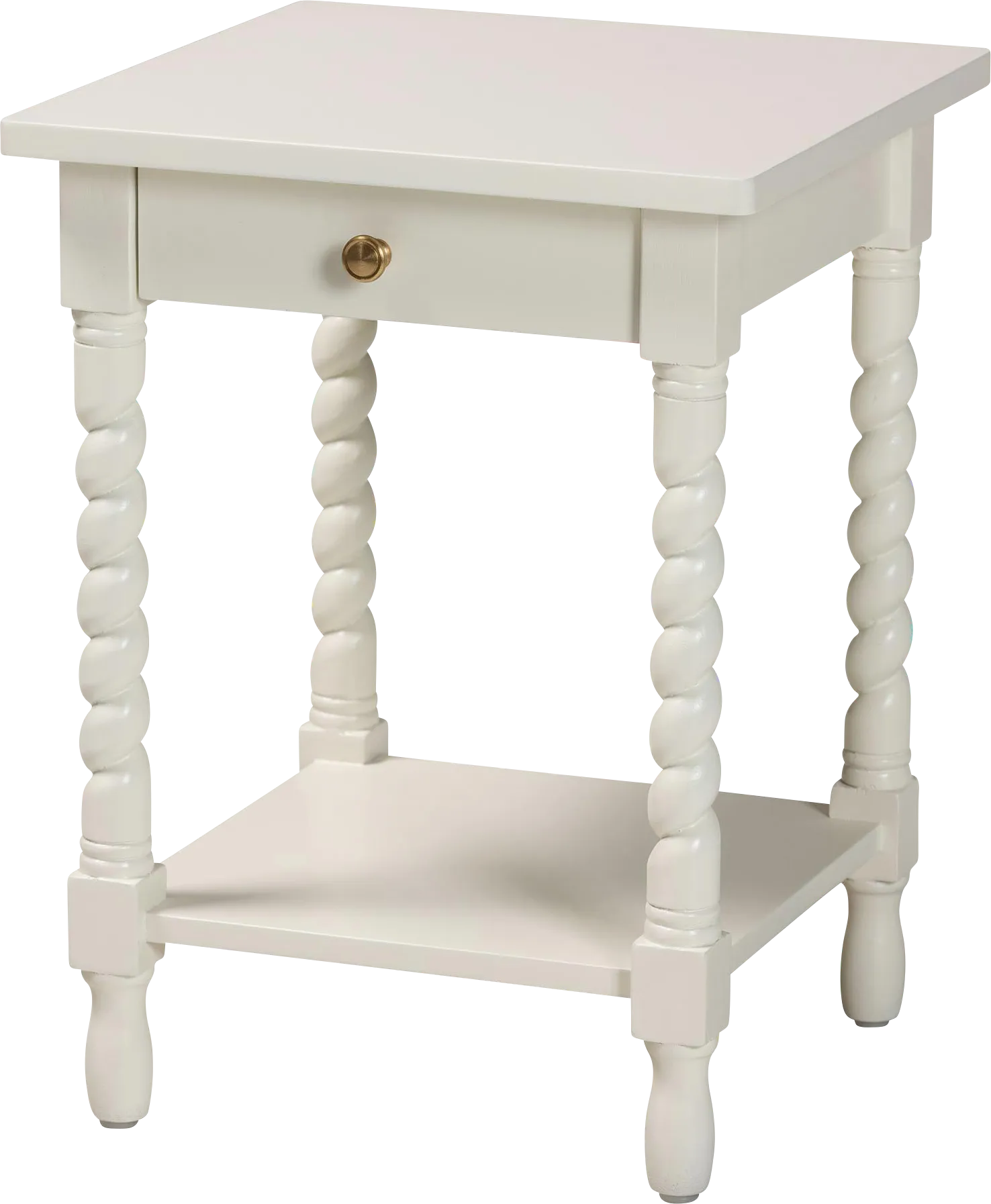 Jaliec White Nightstand - Thumbnail - Image 1
