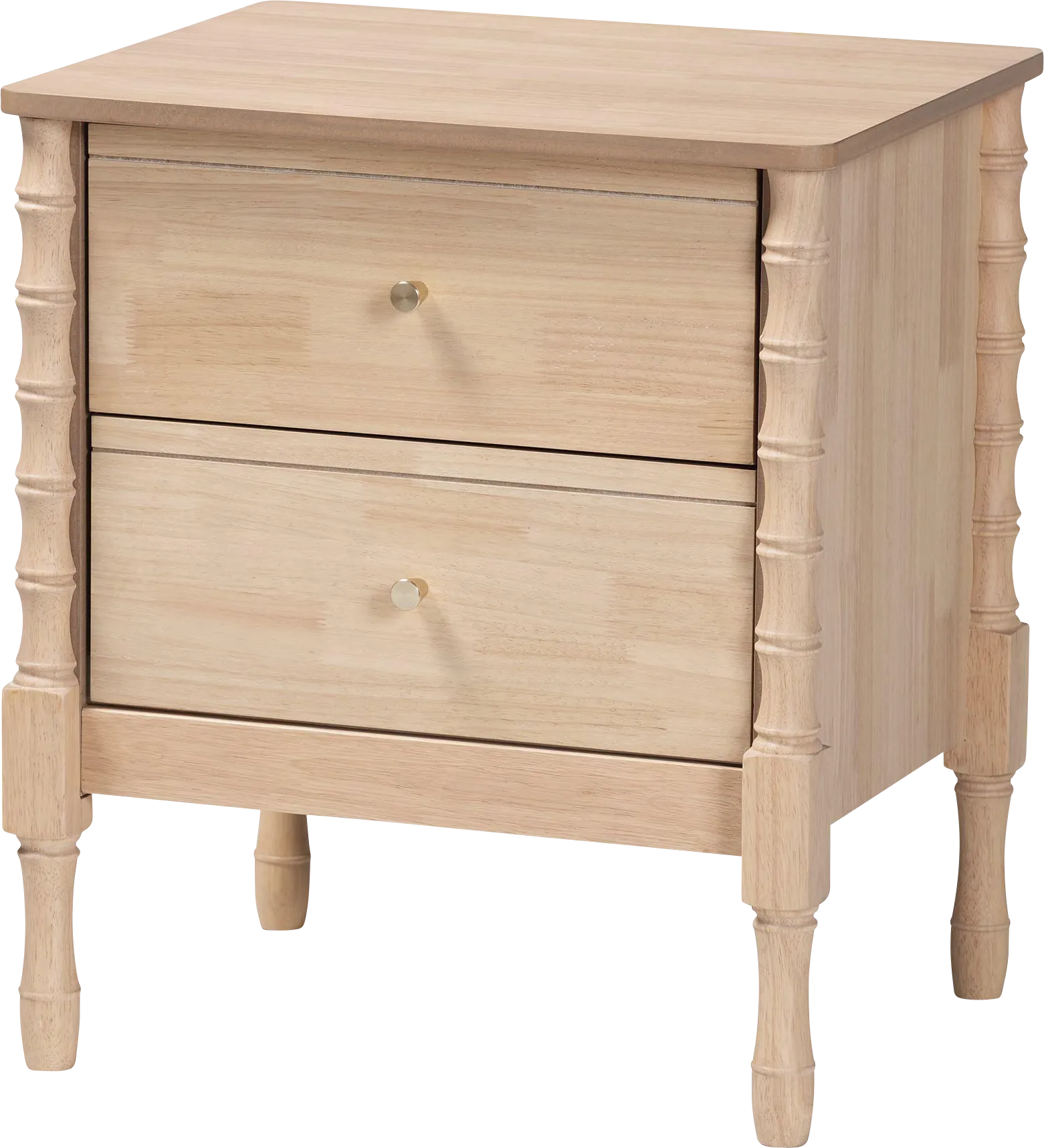 Niloya Light Brown Nightstand - Image 1