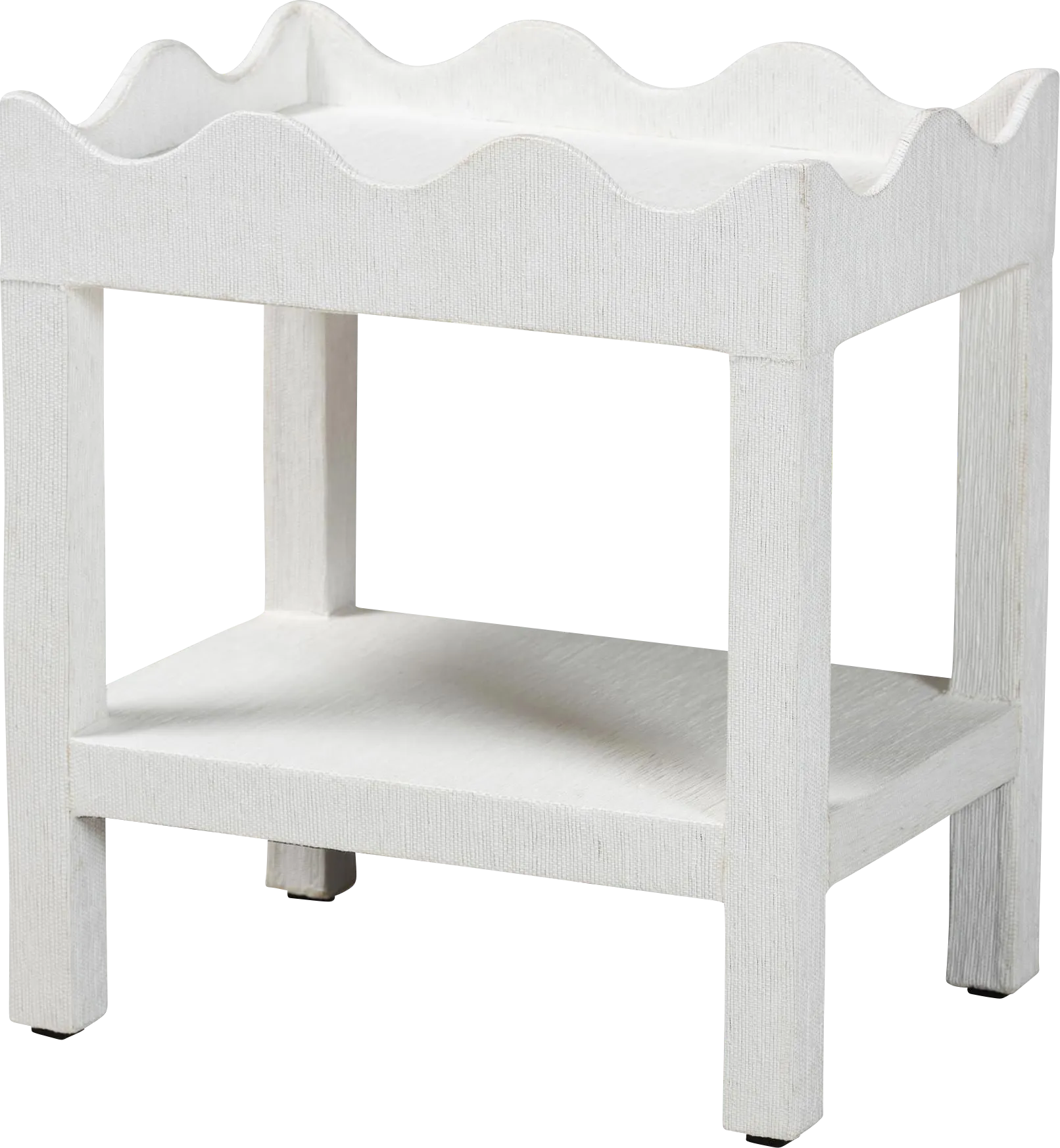 Rachid White End Table - Image 1
