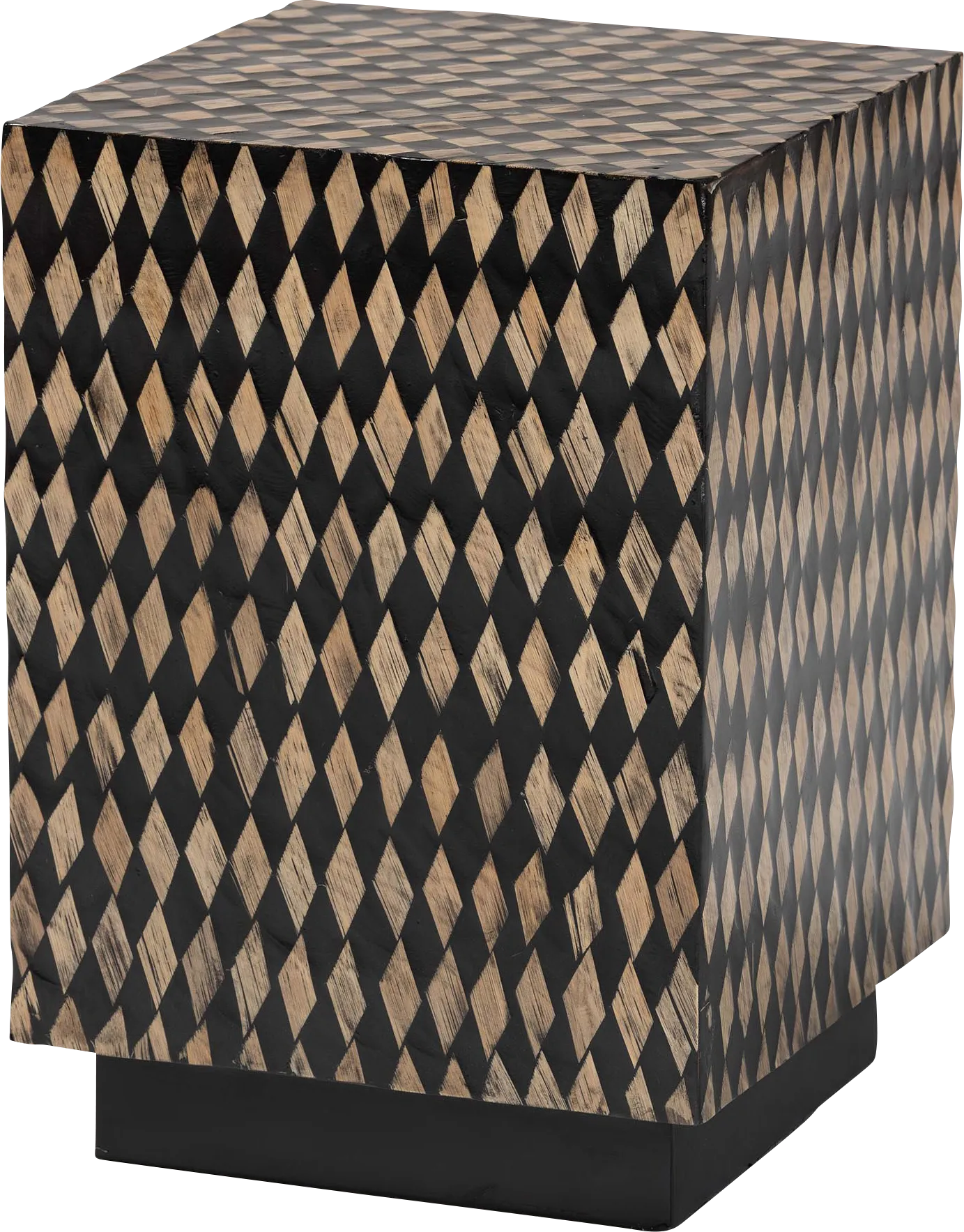 Otaho Black Square End Table - Image 1