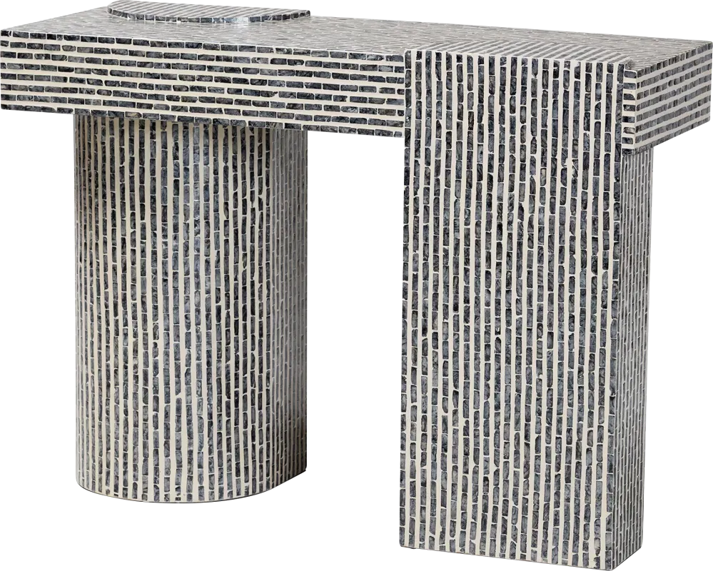 Norim Black/White Console Table