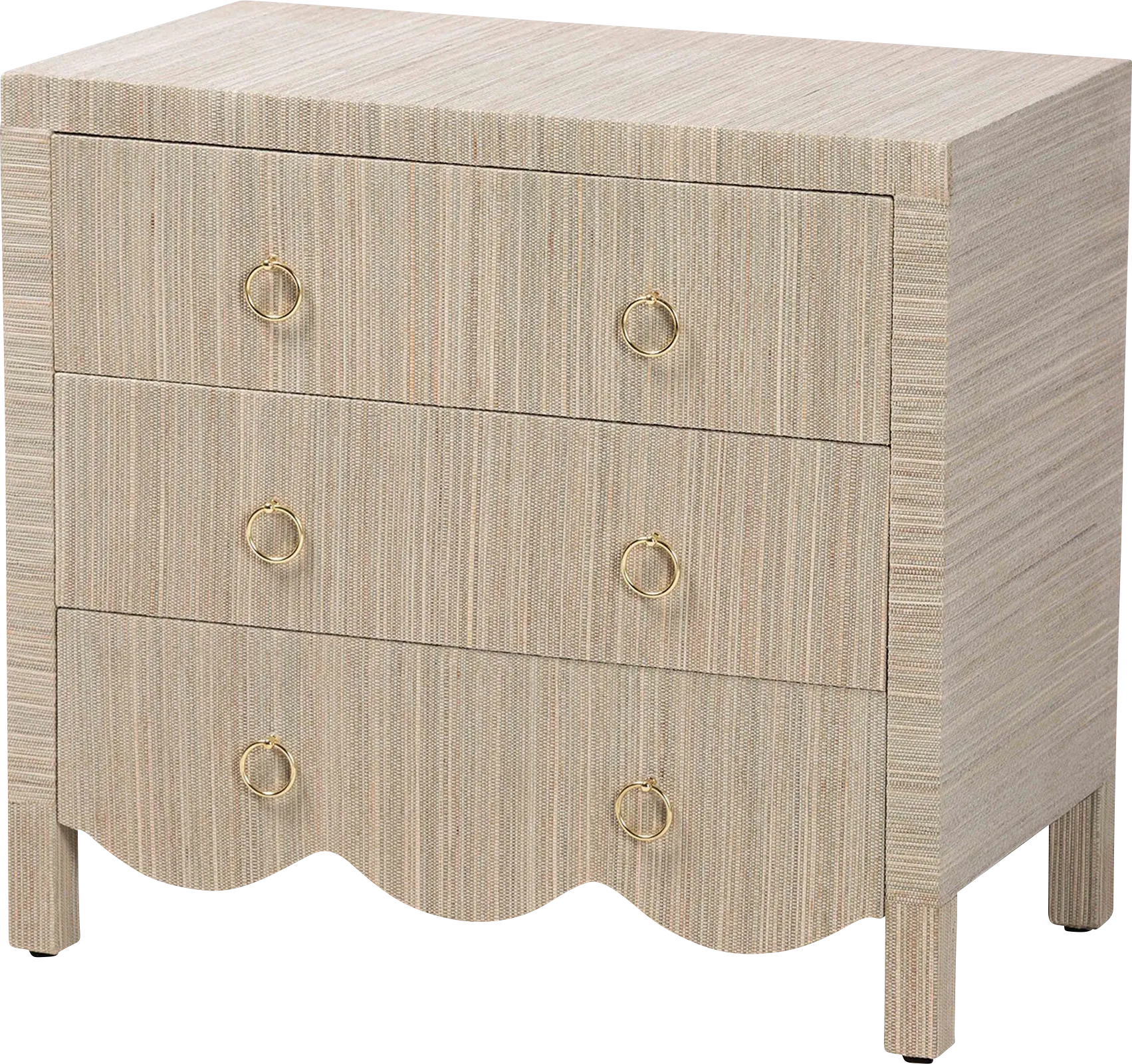 Orok Beige Nightstand - Image 1
