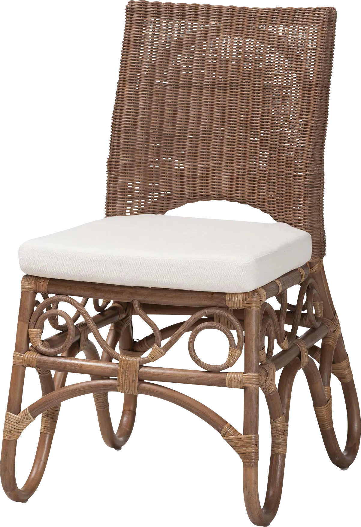 Defra Brown Side Chair - Thumbnail - Image 1