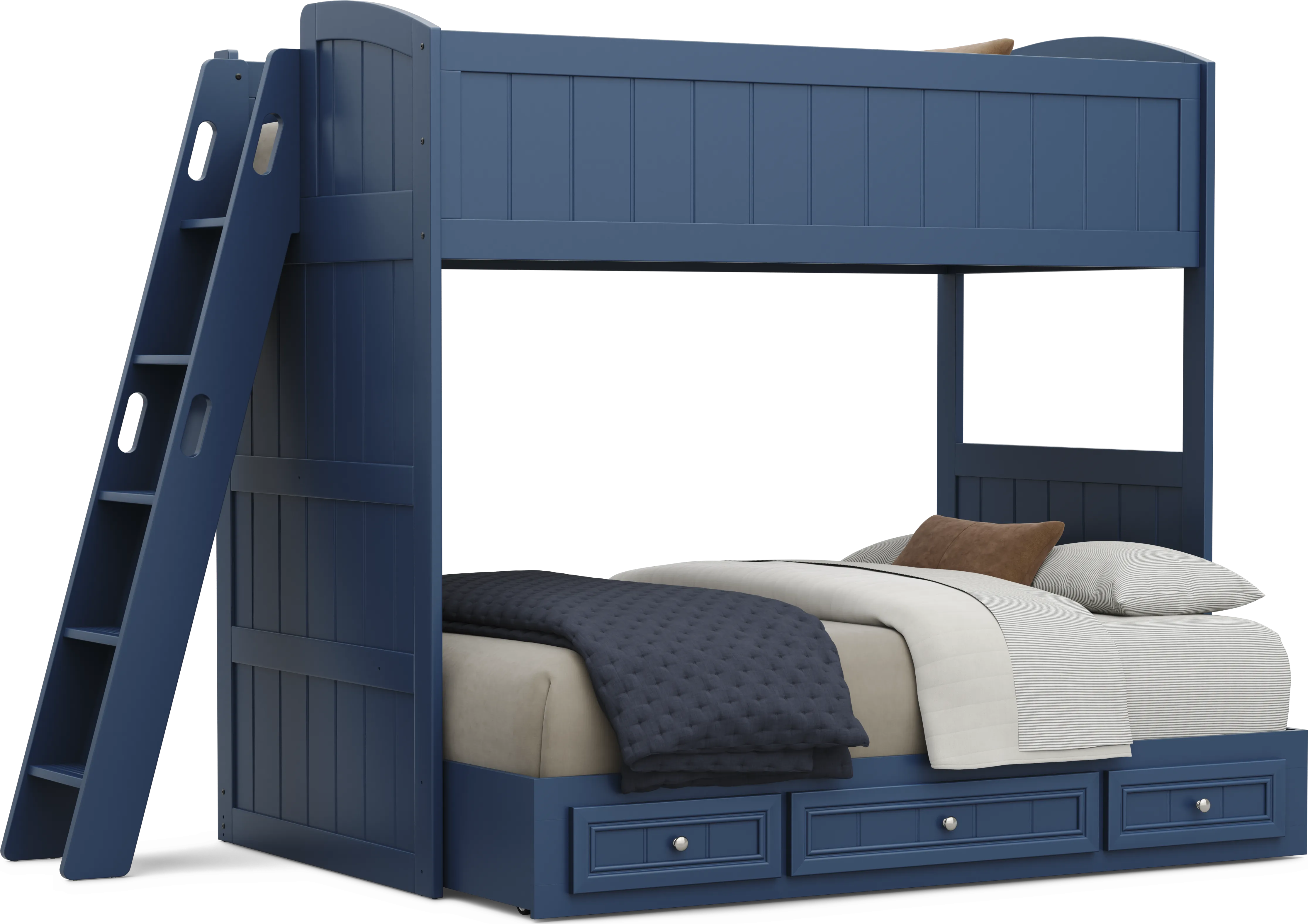 Kids Cottage Colors 2.0 Navy Twin/Full Loft - Thumbnail - Image 1