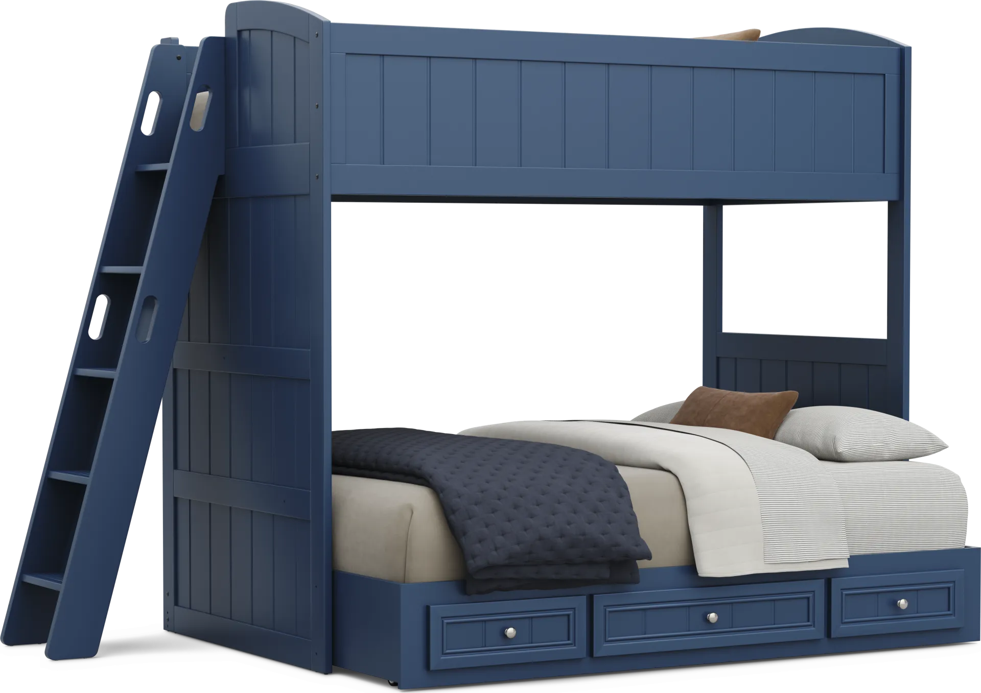 Kids Cottage Colors 2.0 Navy Twin/Full Loft - Image 1