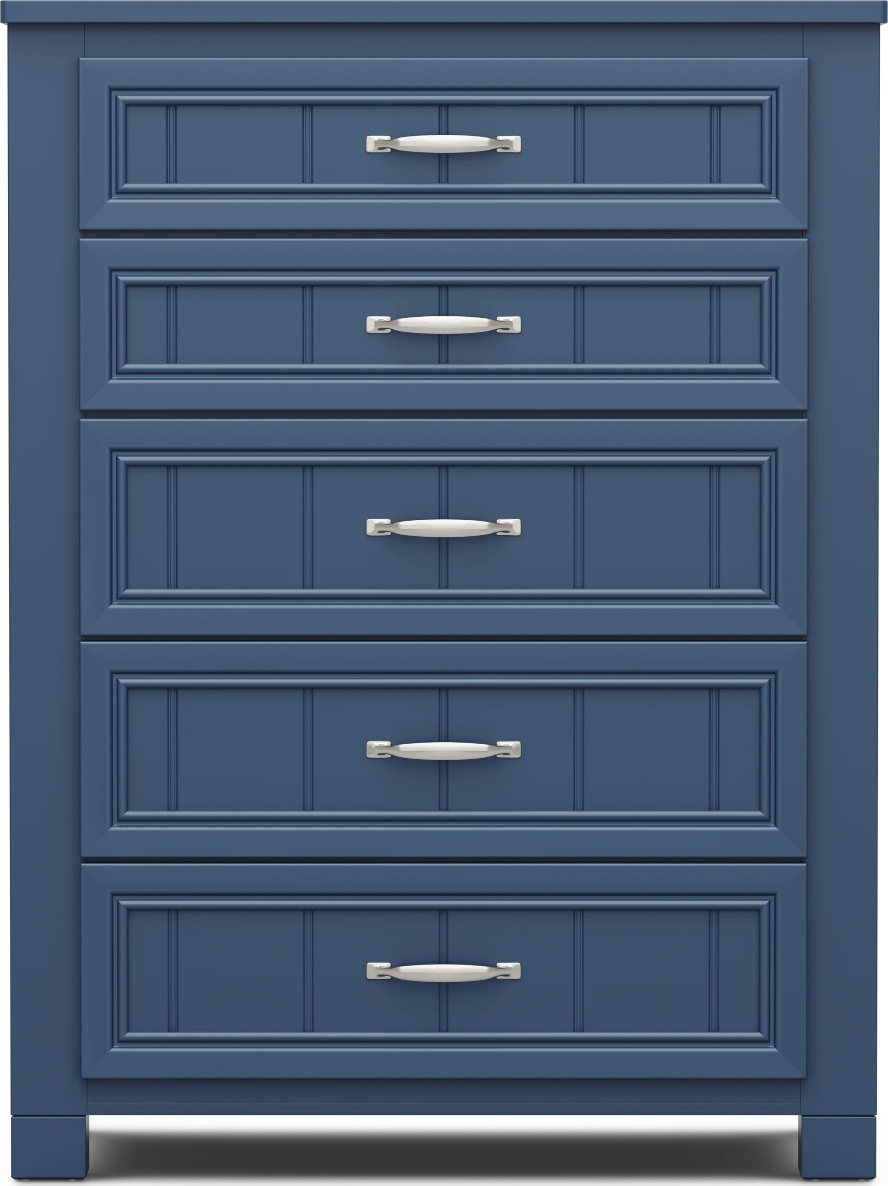 Kids Cottage Colors 2.0 Navy 5-Drawer Chest - Thumbnail - Image 1