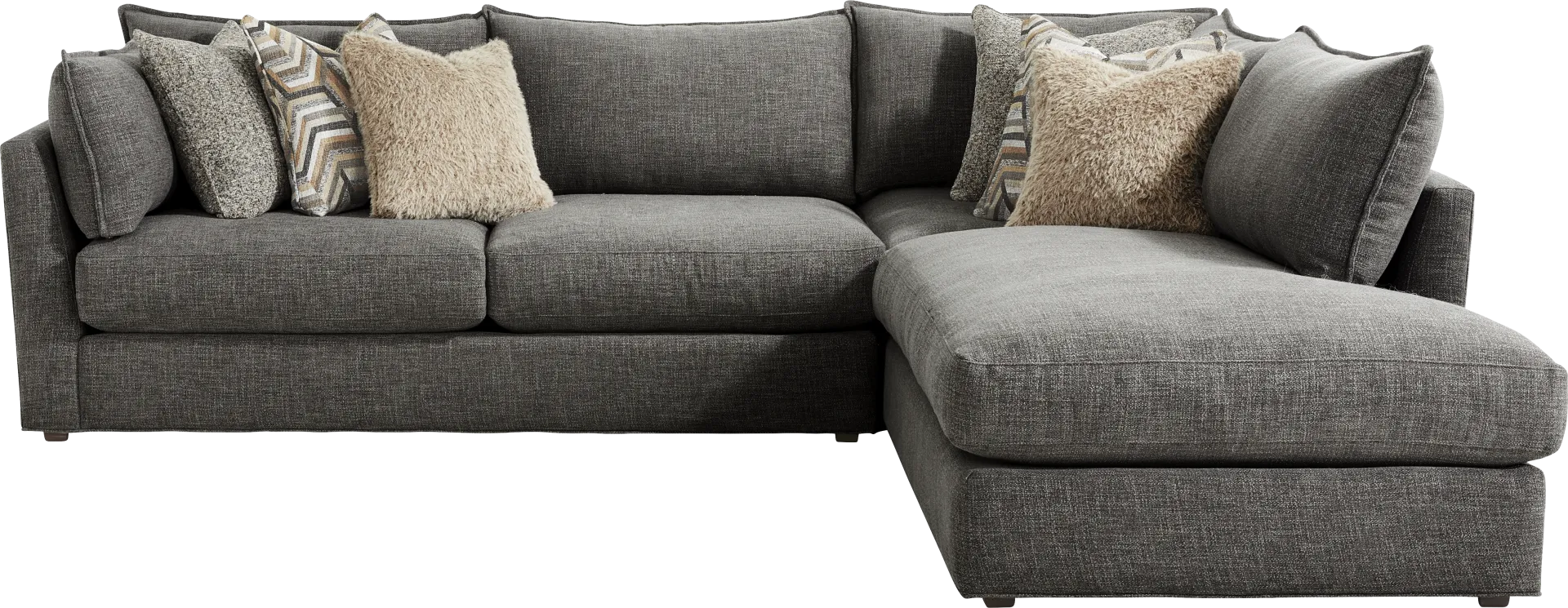 Ellington Black 2 Pc Sectional - Image 1