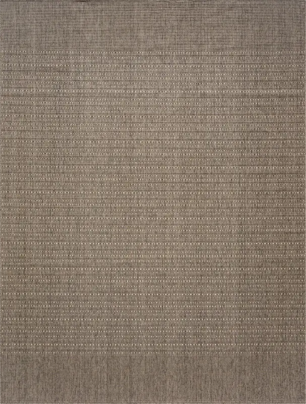 Claypoint Brown 8' x 10' Indoor/Outdoor Rug