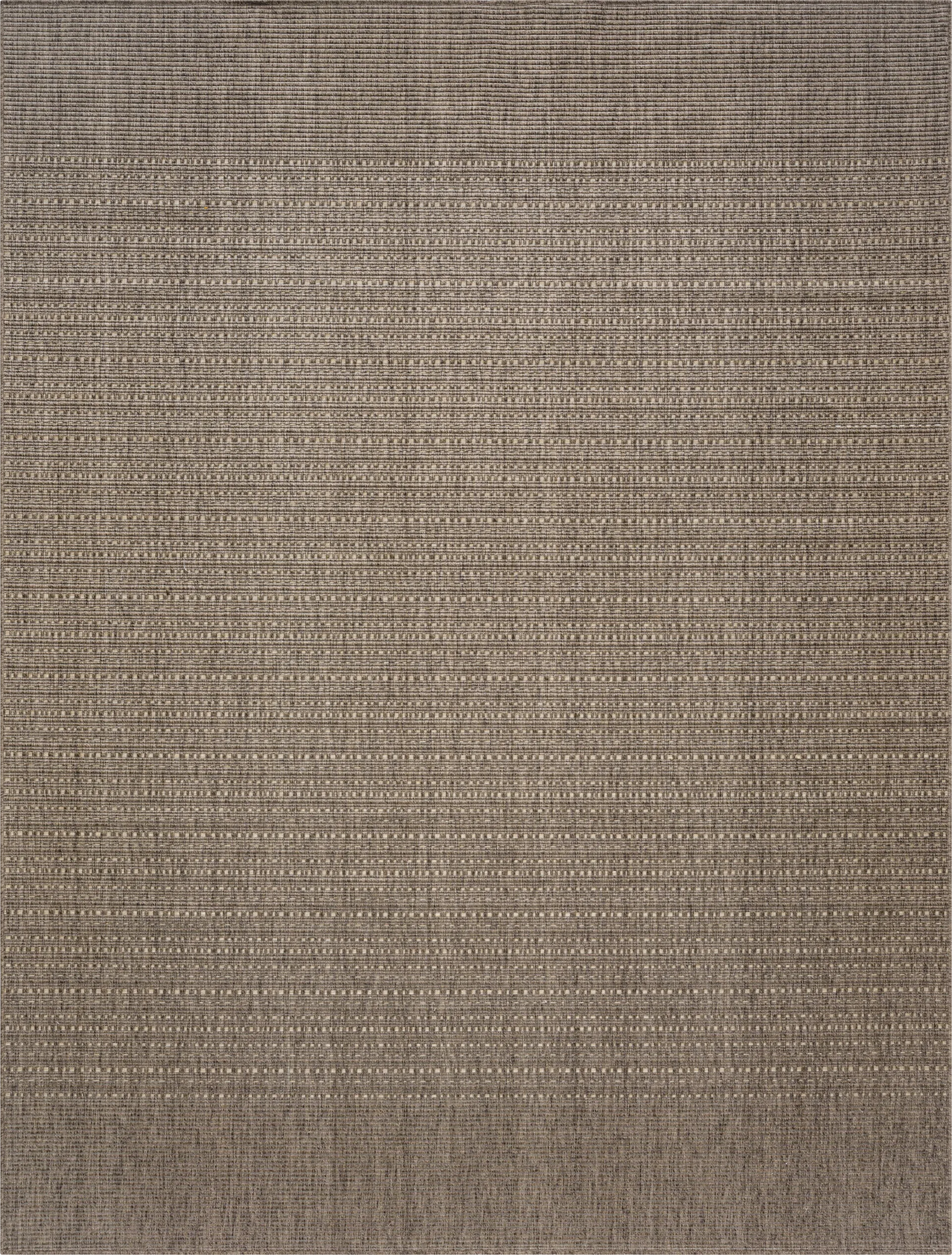 Claypoint Brown 6' x 9' Indoor/Outdoor Rug - Image 1