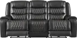 triple power reclining sofa