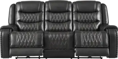 triple power reclining sofa