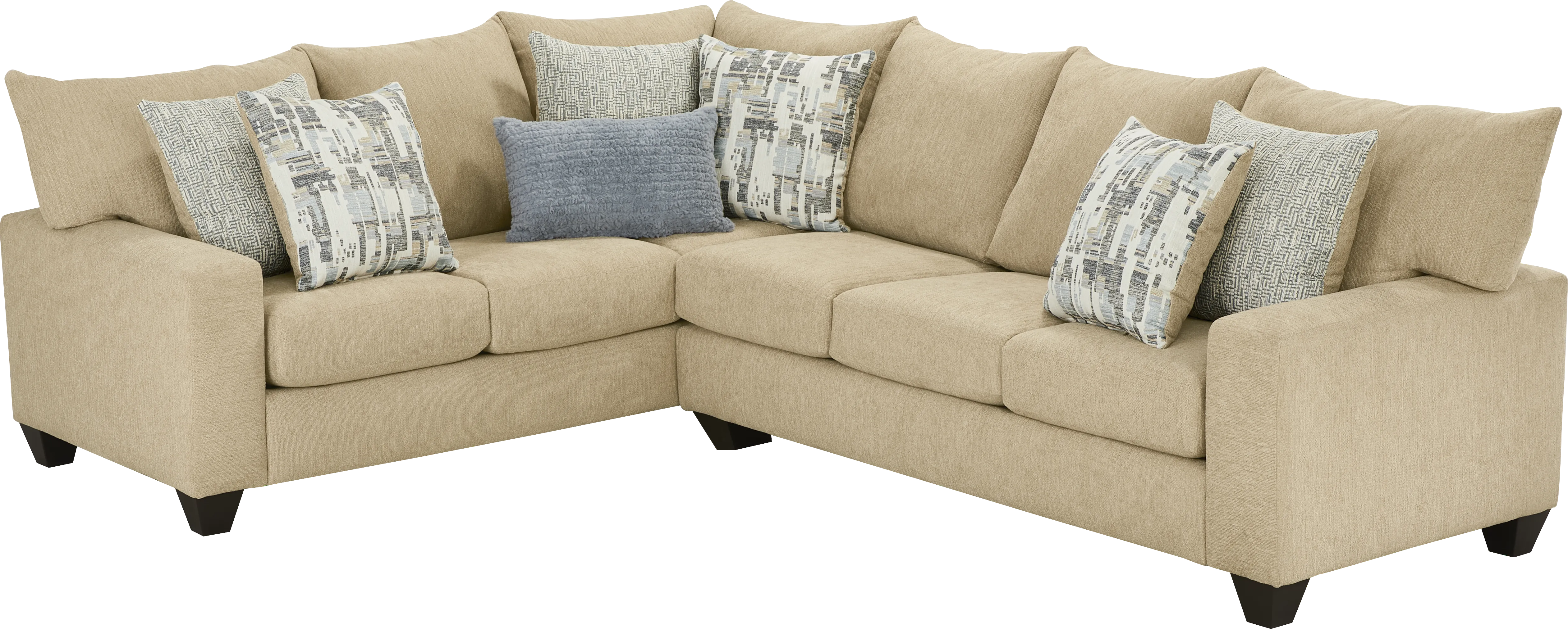 Wedgewood Beige 2 Pc Sectional - Thumbnail - Image 1