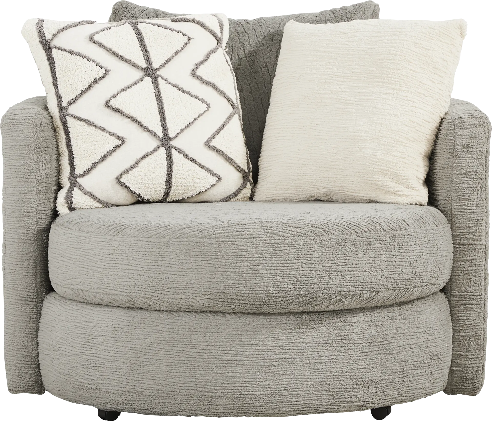 Diego Gray Swivel Chair