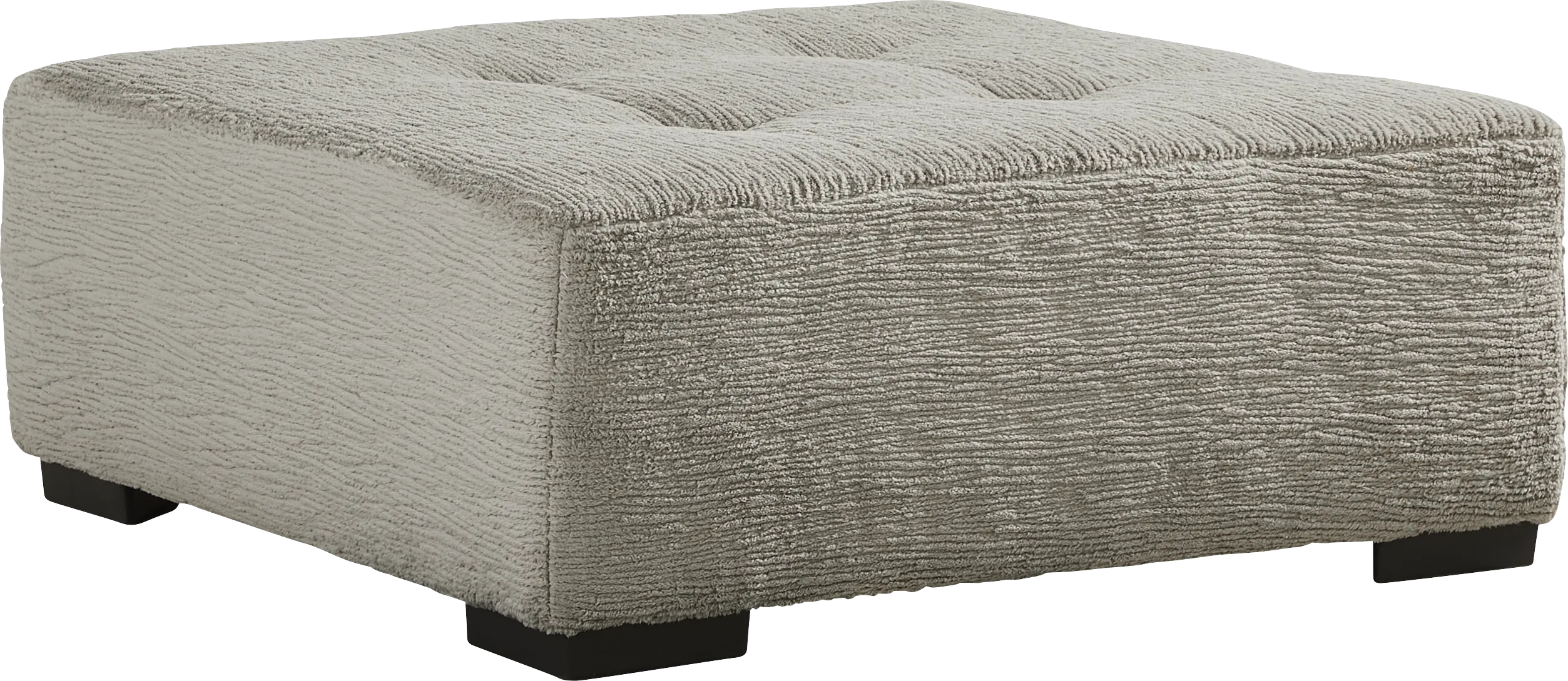 Diego Gray Cocktail Ottoman - Thumbnail - Image 1
