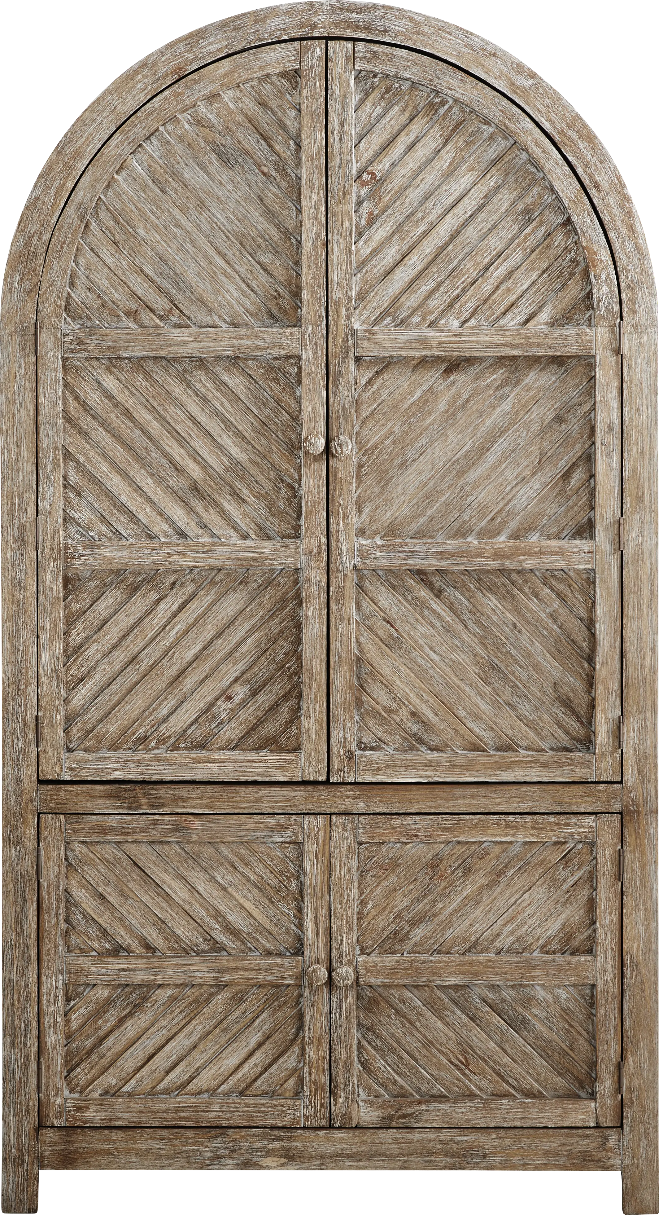 Willowcrest Brown Cabinet - Thumbnail - Image 1
