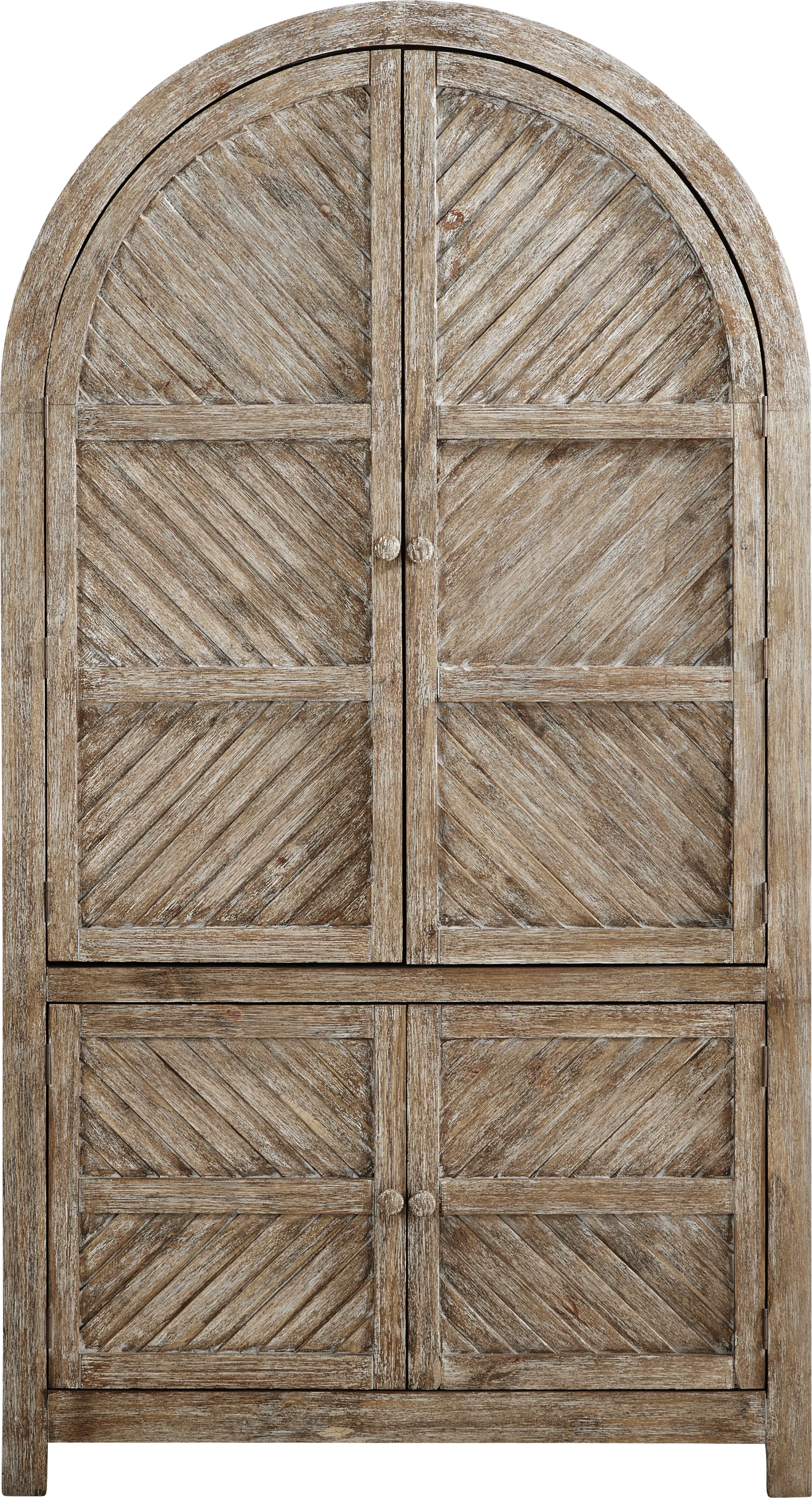 Willowcrest Brown Cabinet - Image 1