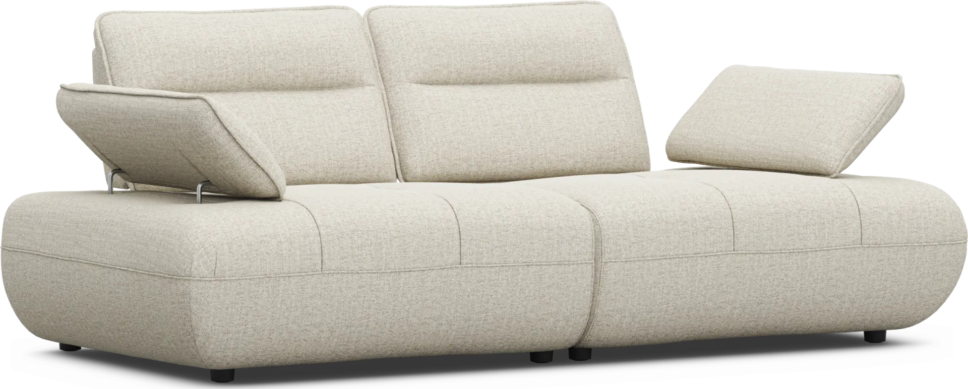 Olympia Linen Loveseat - Image 1