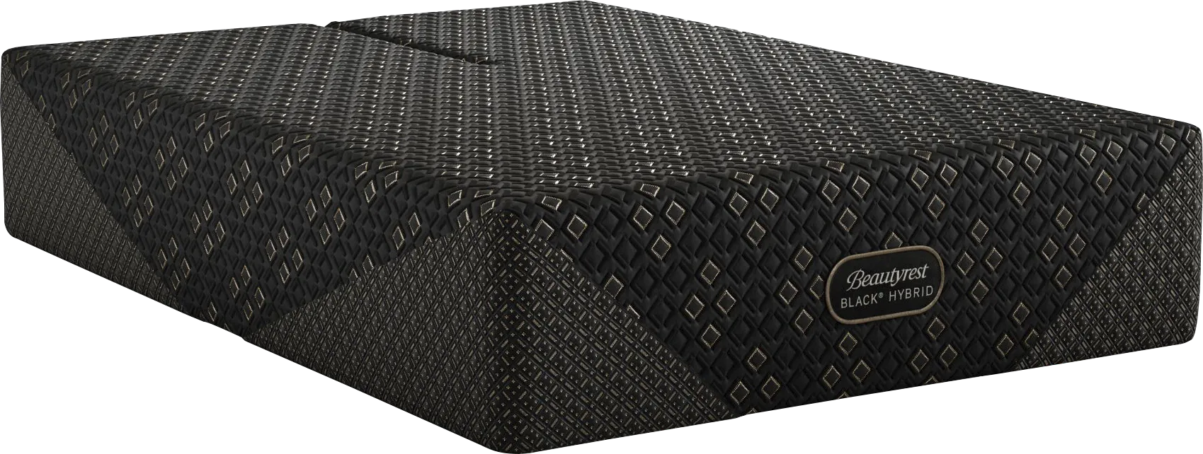 Beautyrest Black Hybrid Series Four XCS Firm Split Head Queen Mattress - Image 1