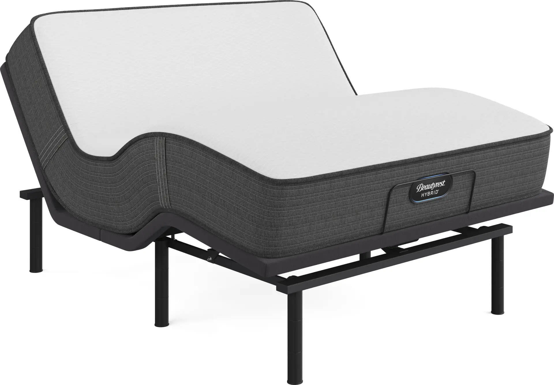 BeautyRest Select Hybrid Broad Peak Queen Mattress with BaseLogic Silver