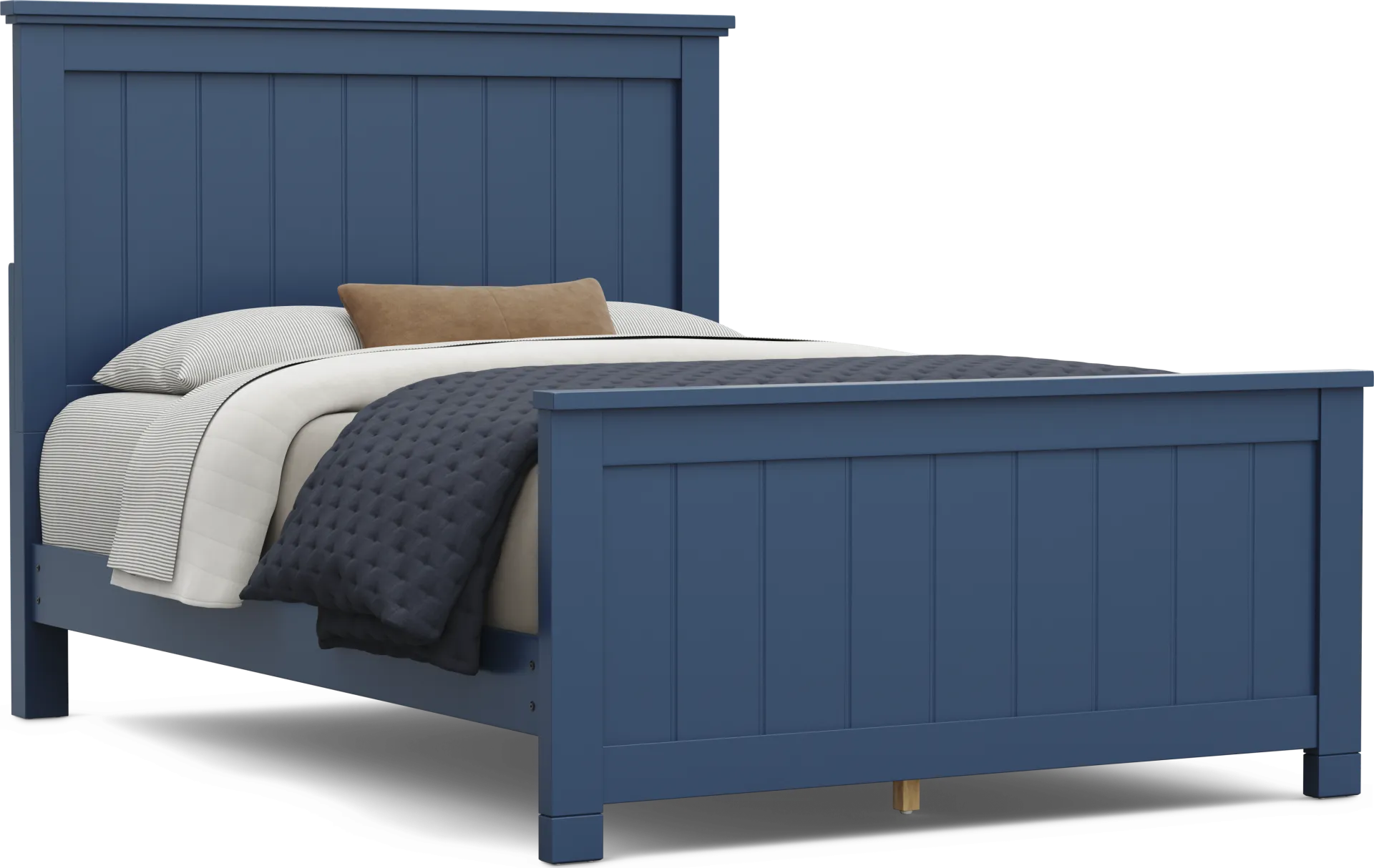 Kids Cottage Colors 2.0 Navy Full Panel Bedroom - Image 2