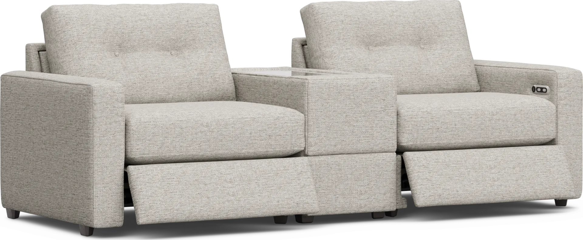 Pebble 3 Pc Power Reclining ModularOne - Image 1