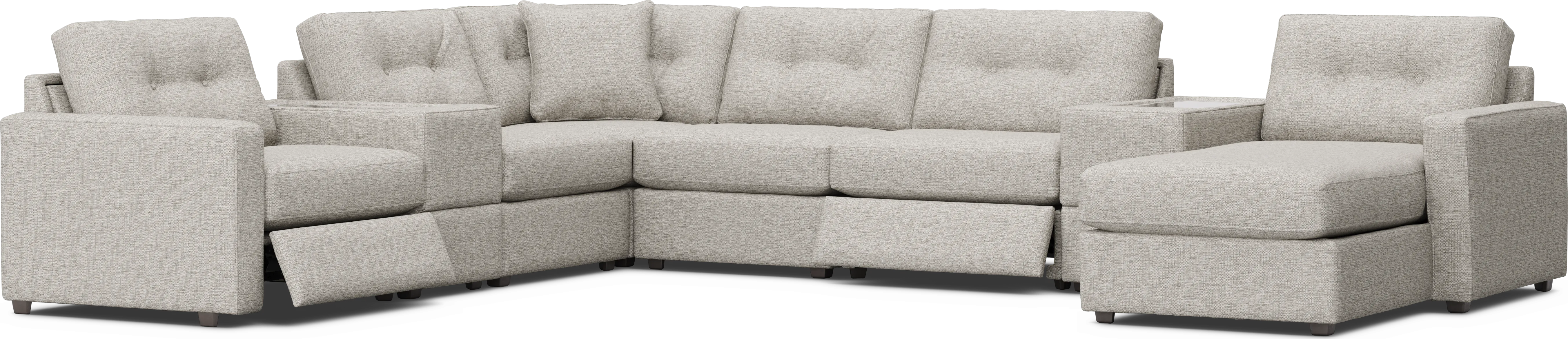 Pebble 8 Pc Power Reclining ModularOne - Thumbnail - Image 1