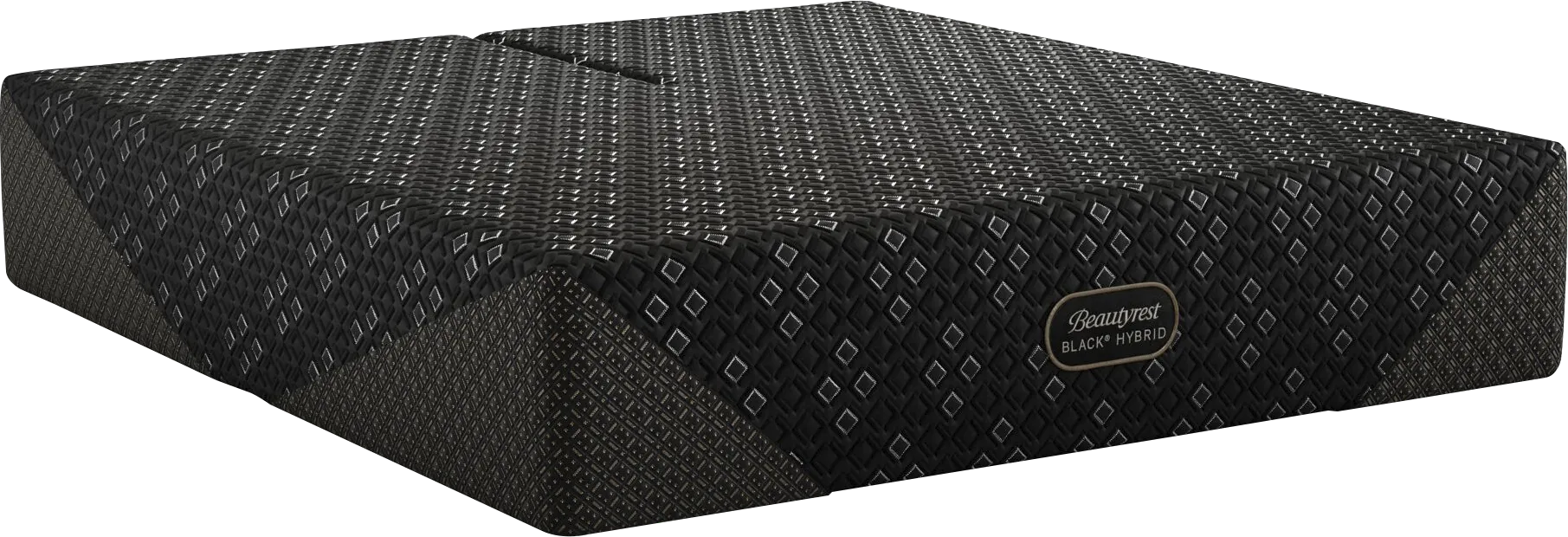 Beautyrest Black Hybrid Series Three XCS Plush Split Head Queen Mattress