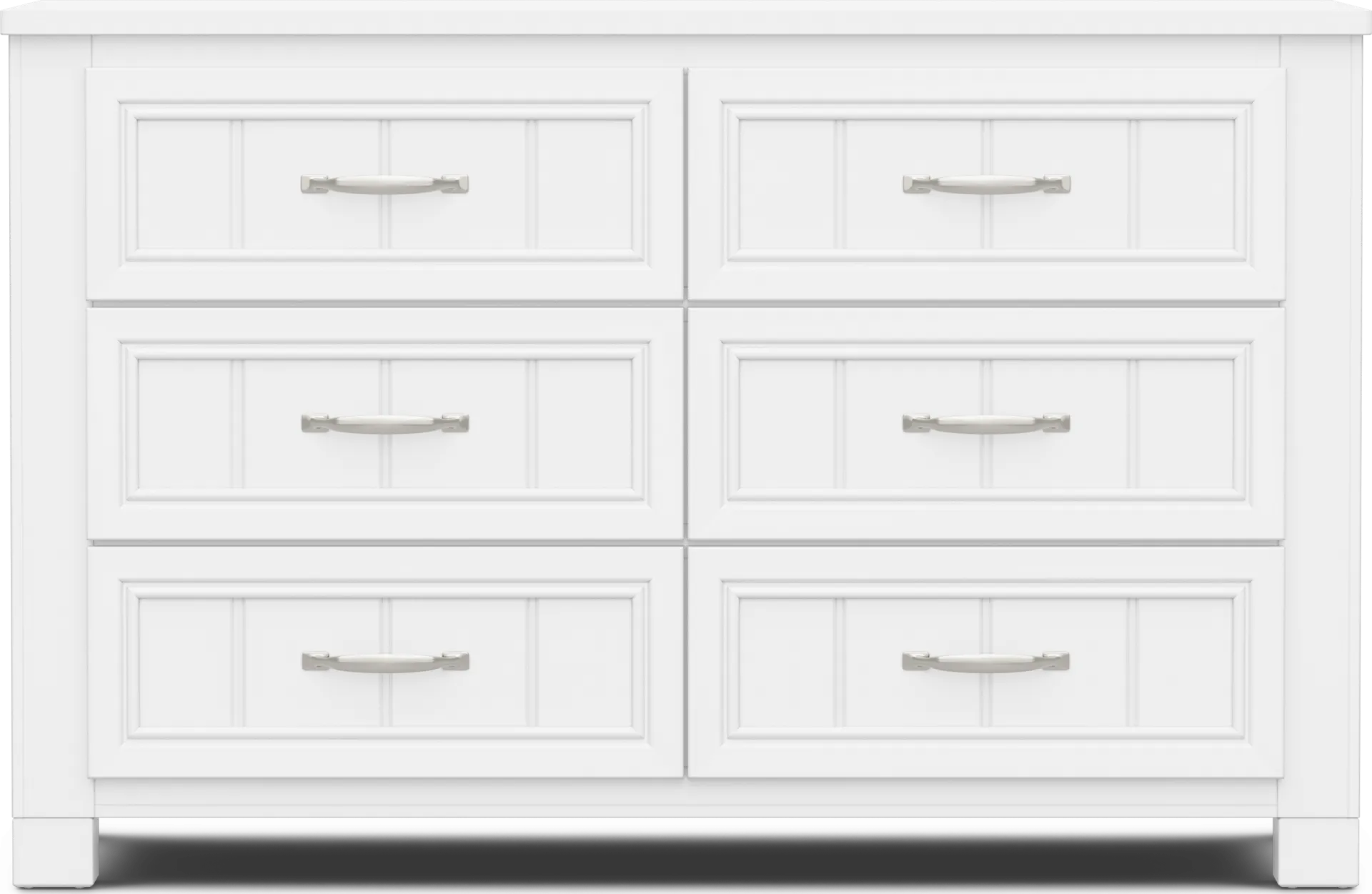 Kids Cottage Colors 2.0 White Full Bookcase Bedroom - Image 3