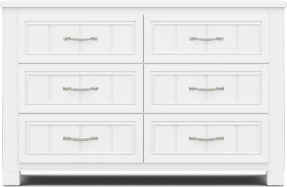 Cottage Colors 2.0 White Dresser | Rooms to Go