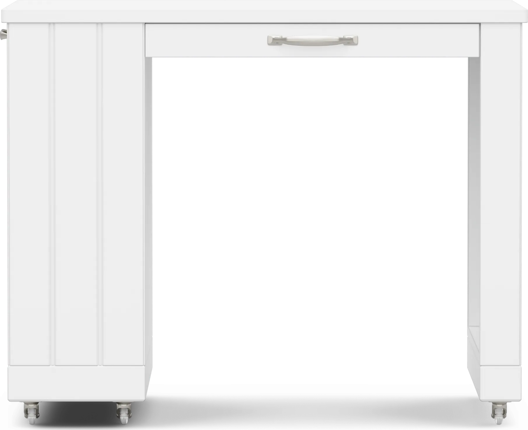 Kids Cottage Colors 2.0 White Caster Desk - Thumbnail - Image 1