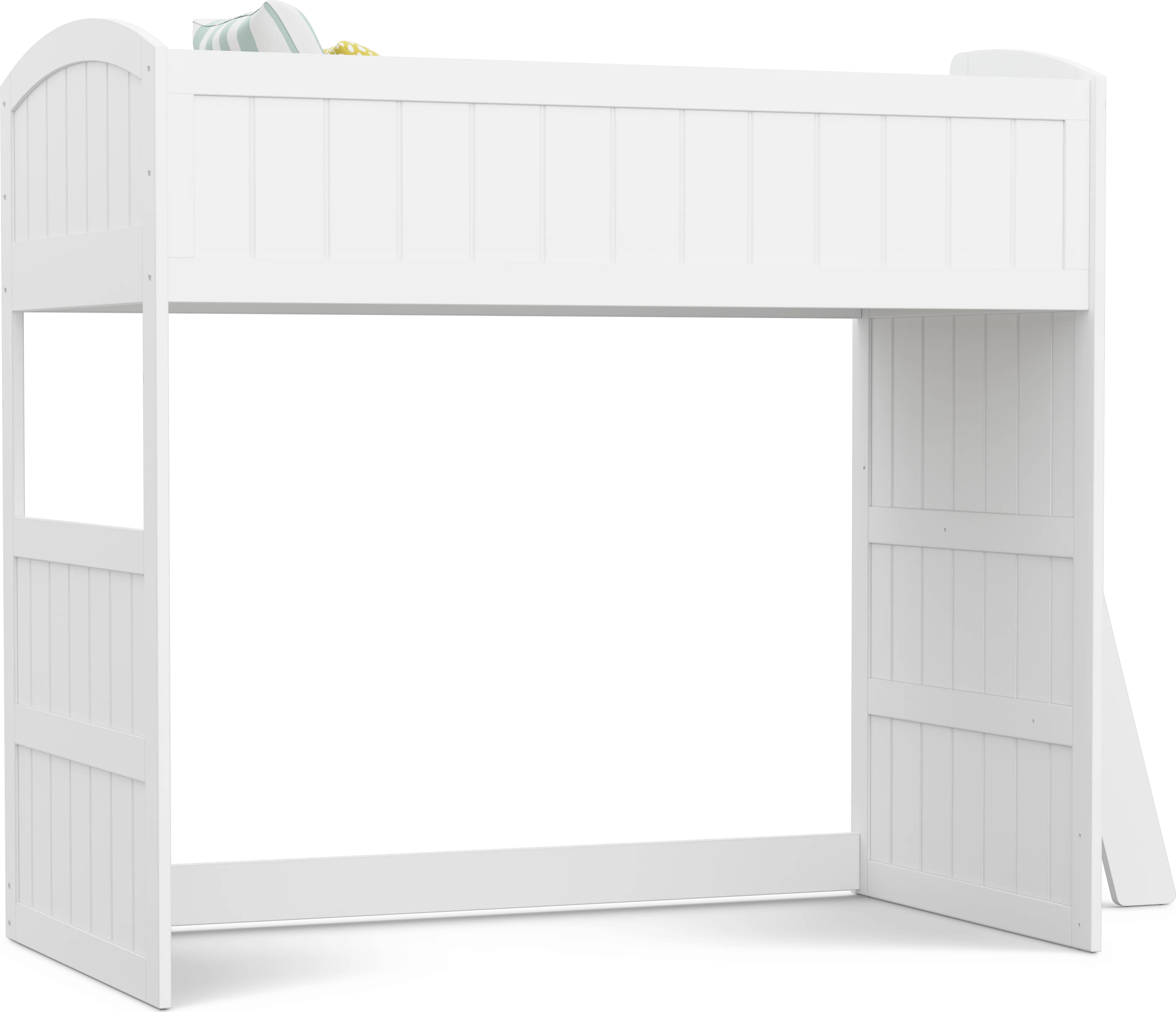 Kids Cottage Colors 2.0 White Twin Loft - Thumbnail - Image 1