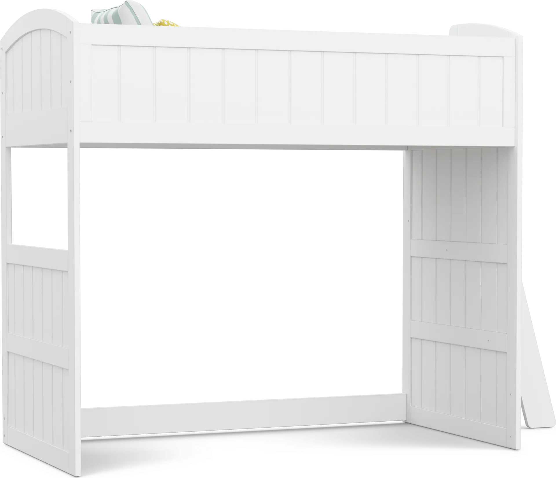 Kids Cottage Colors 2.0 White Twin Loft - Image 1