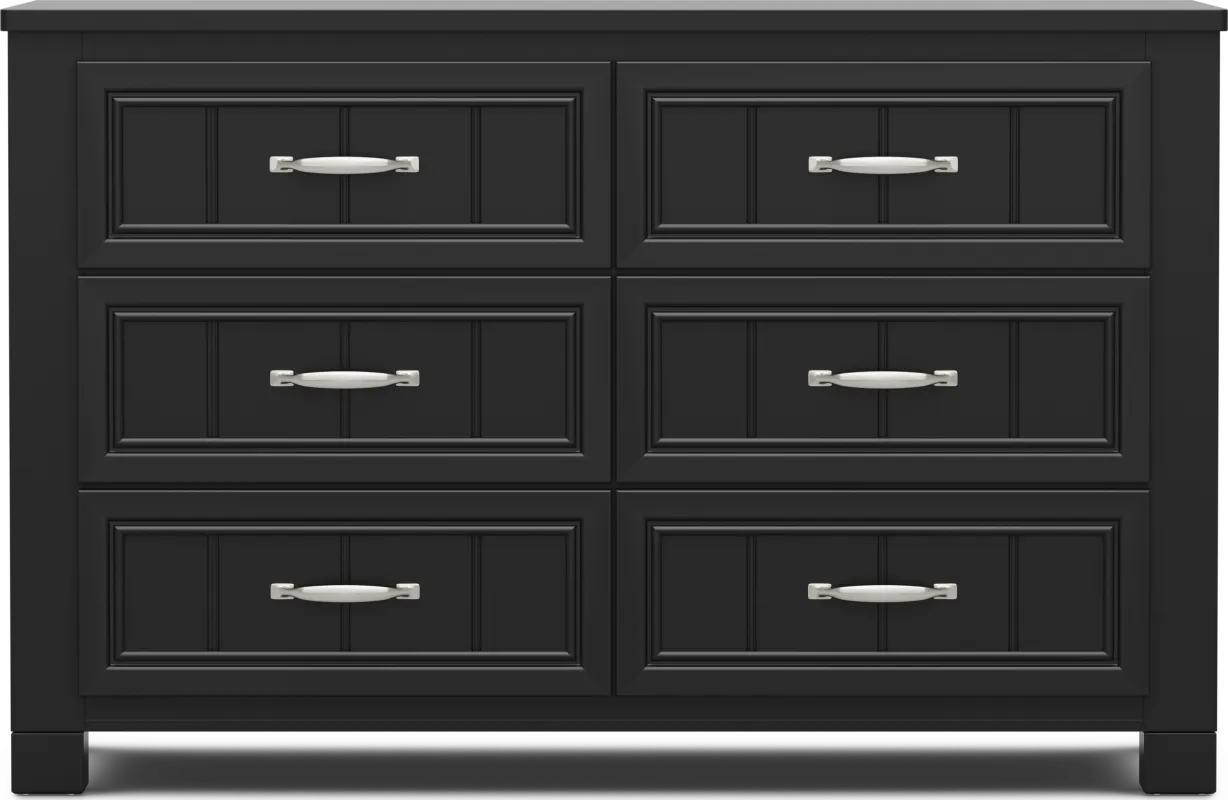 Black Dresser for Kids, Children's Room Black Dresser for Kids, Children's Room