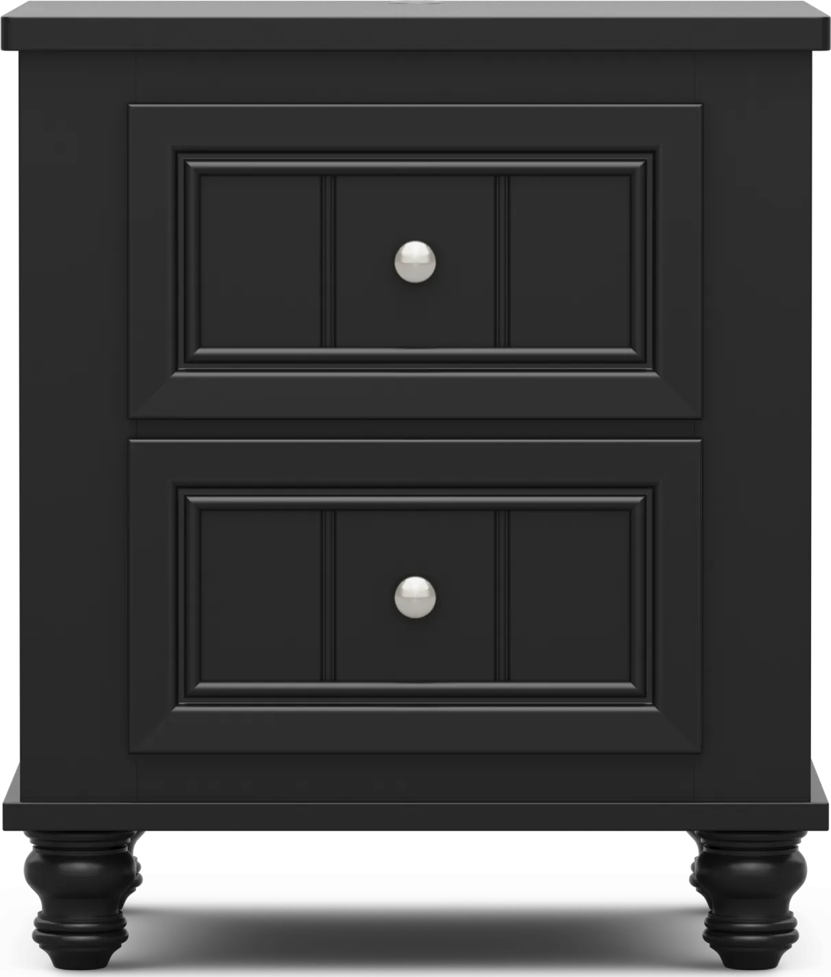 Kids Cottage Colors 2.0 Black Nightstand - Thumbnail - Image 1