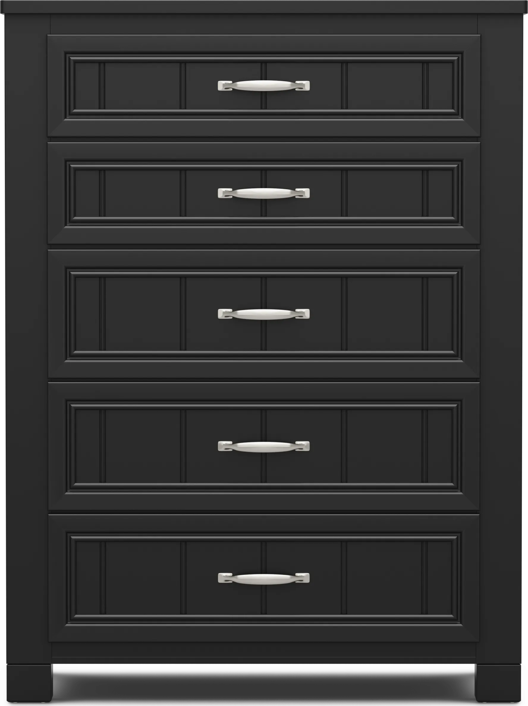 Kids Cottage Colors 2.0 Black 5-Drawer Chest - Thumbnail - Image 1