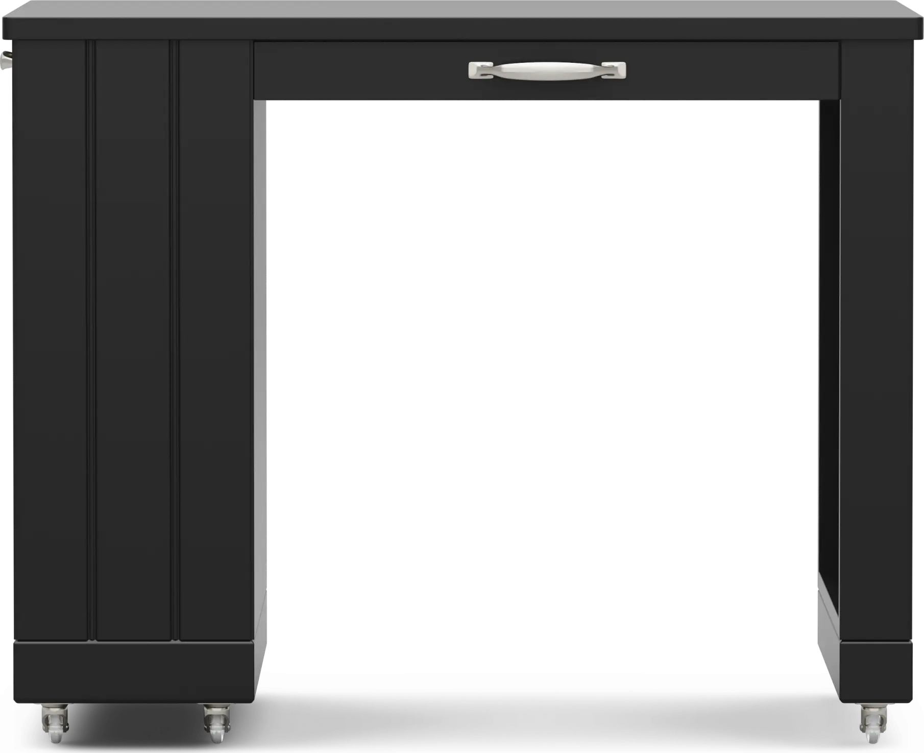 Kids Cottage Colors 2.0 Black Caster Desk
