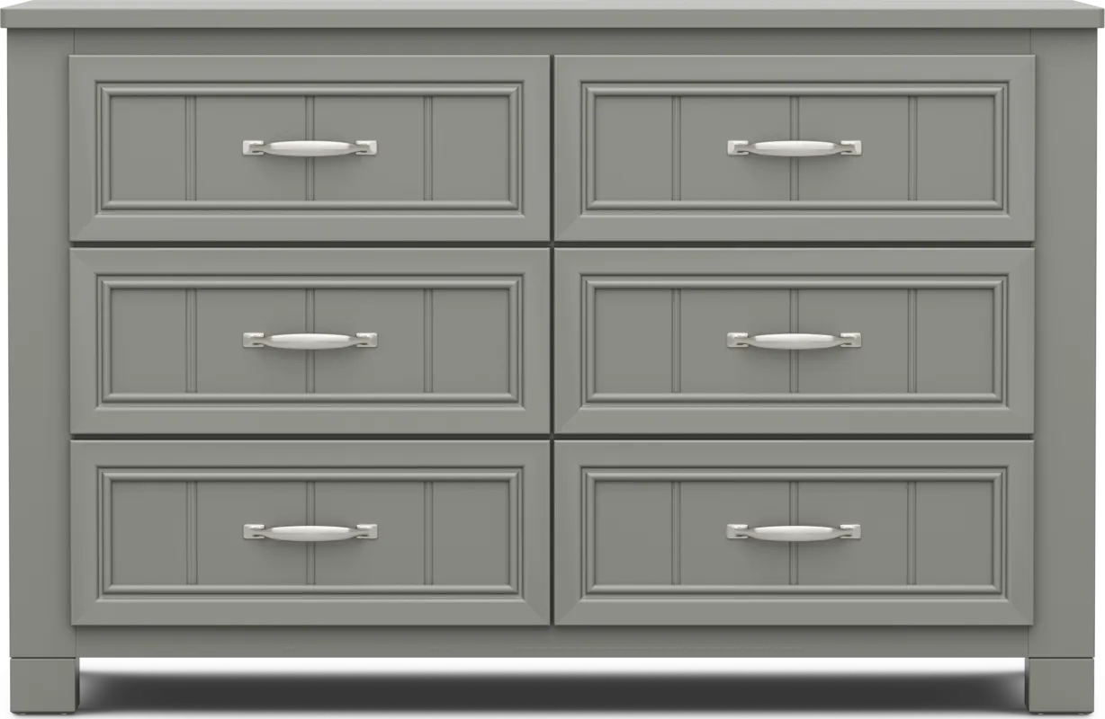 Kids Cottage Colors 2.0 Gray Dresser