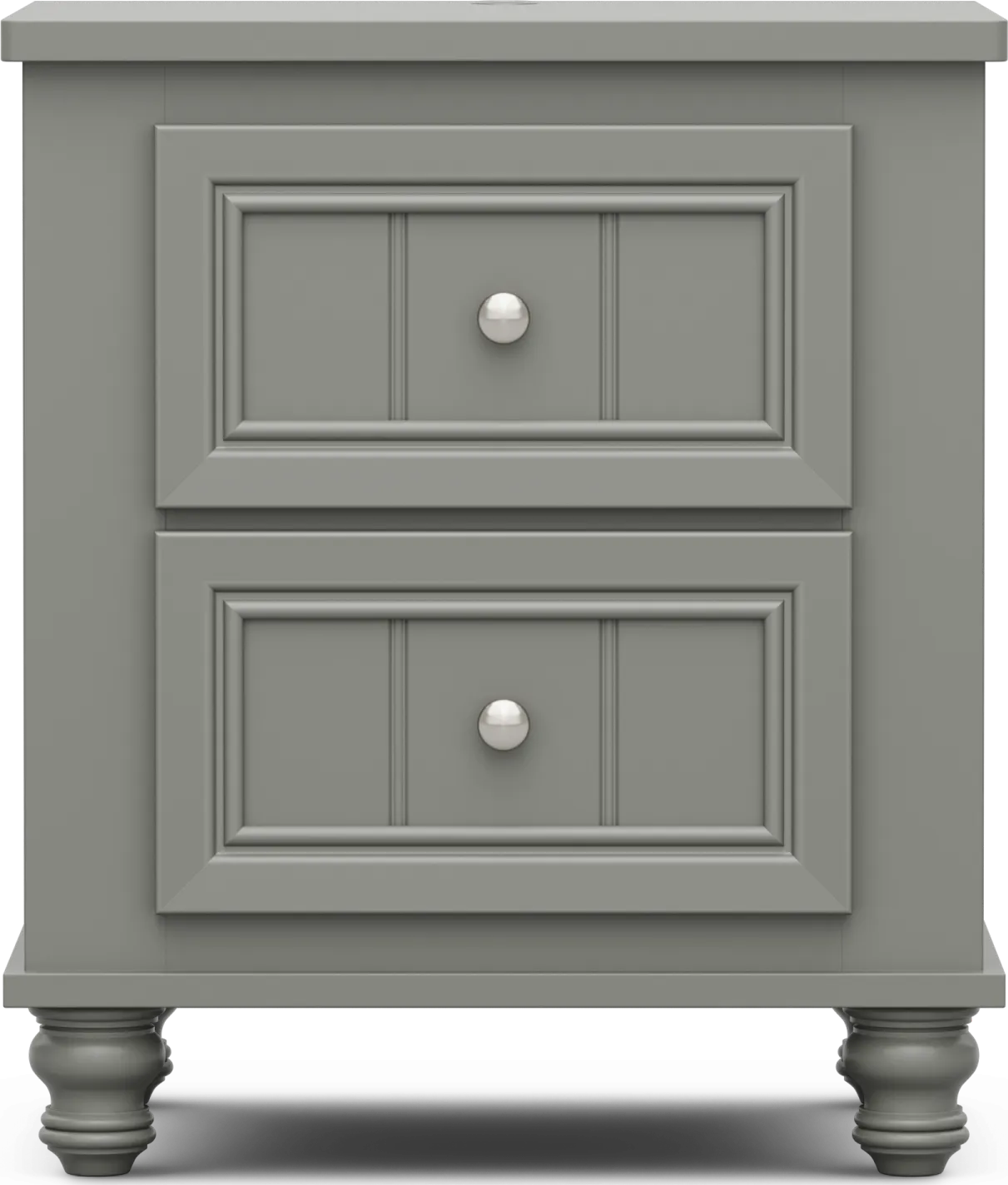 Kids Cottage Colors 2.0 Gray Nightstand - Image 1