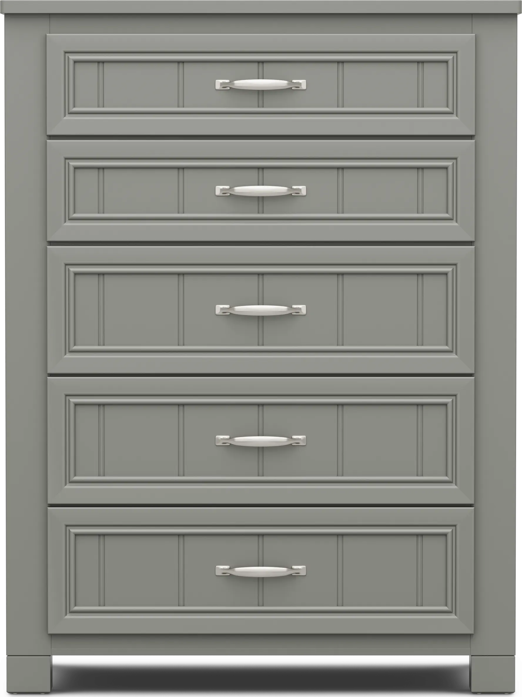 Kids Cottage Colors 2.0 Gray 5-Drawer Chest