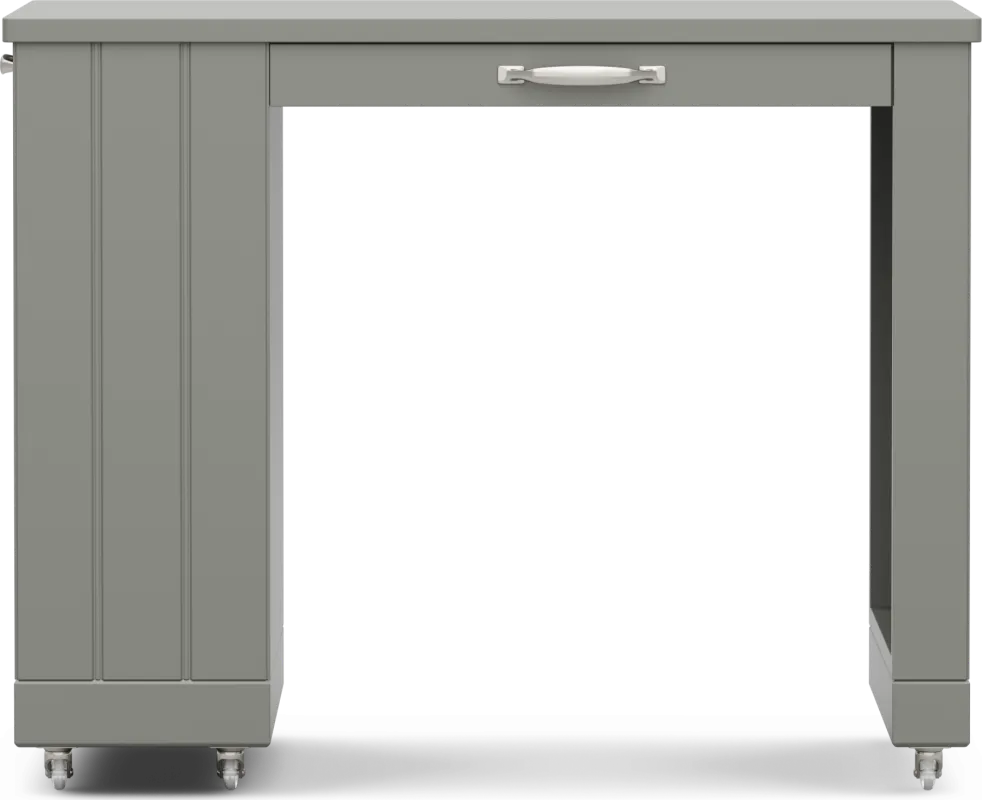 Kids Cottage Colors 2.0 Gray Caster Desk