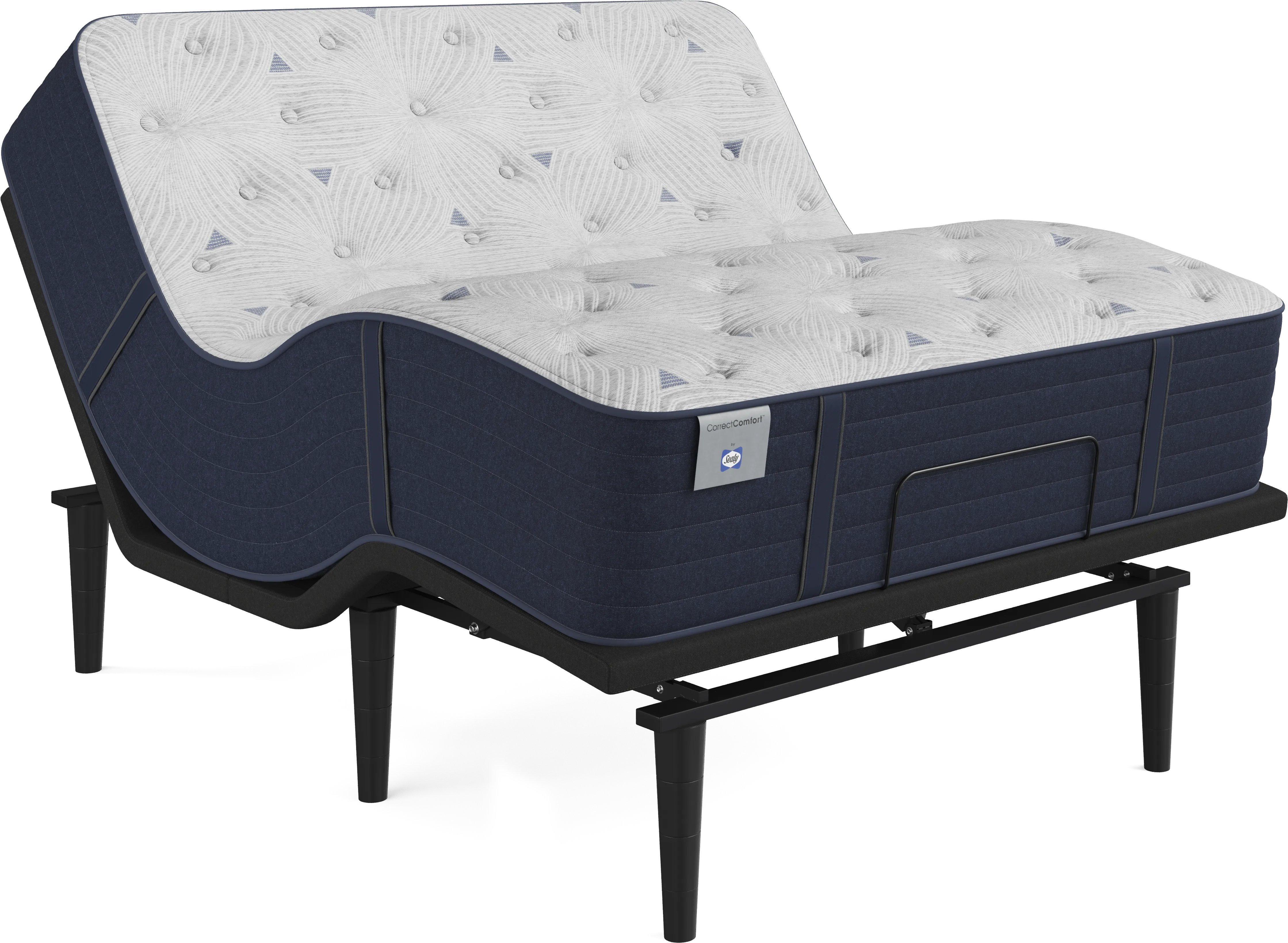 Correct Comfort By Sealy Kerry Park King Mattress with Ease Base - Thumbnail - Image 1