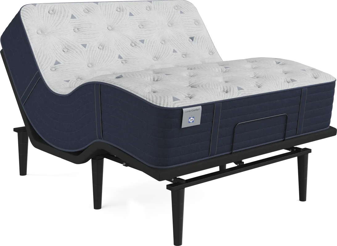 Correct Comfort By Sealy Kerry Park Queen Mattress with Ease Base