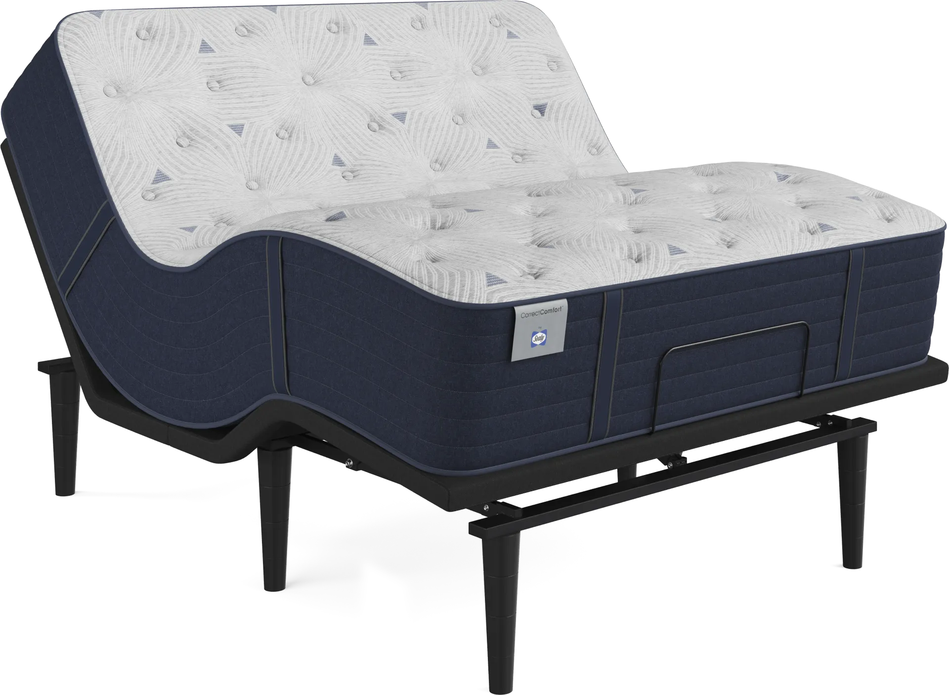 Correct Comfort By Sealy Kerry Park King Mattress with Ease Base - Image 1