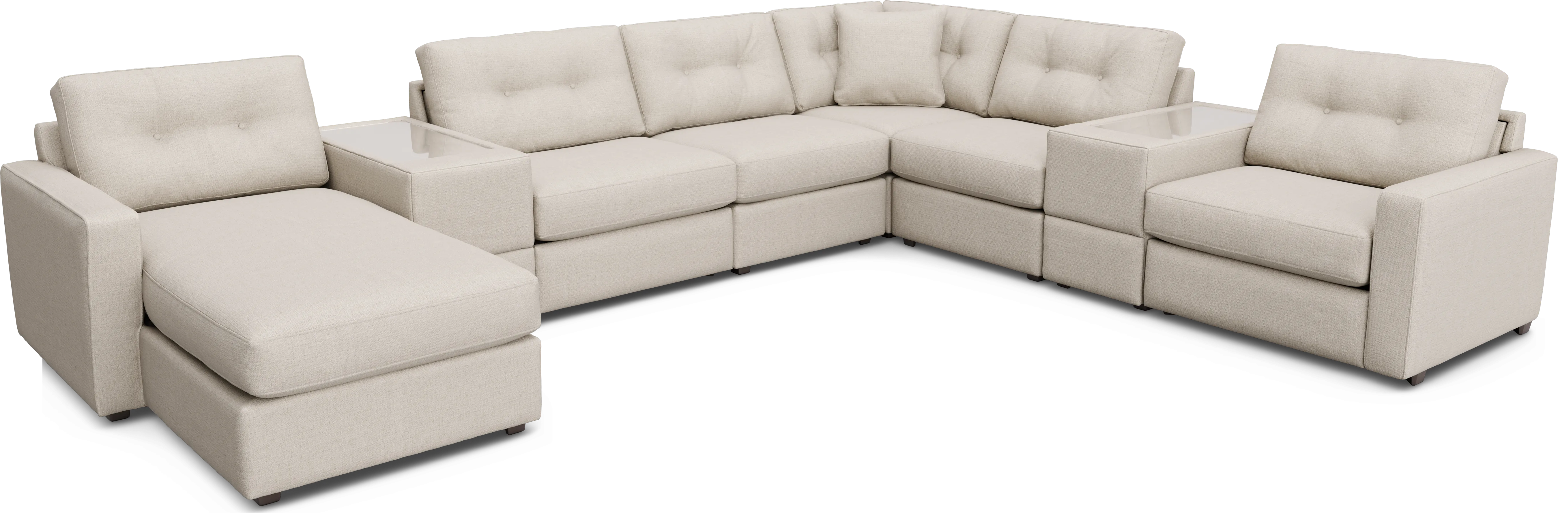 Off-White 8 Pc ModularOne - Thumbnail - Image 1