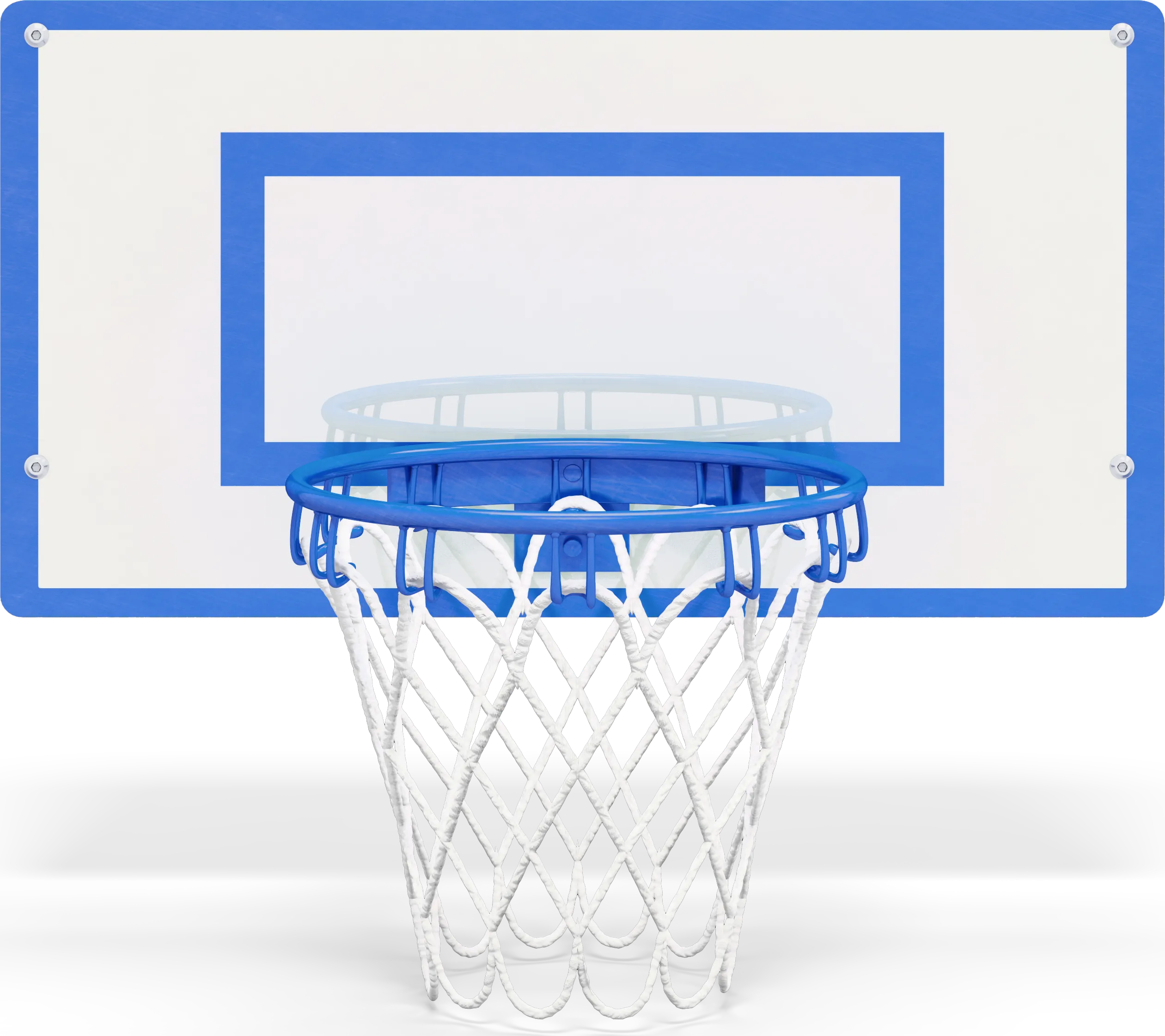 Build-a-Bunk Blue Basketball Hoop Accessory - Thumbnail - Image 1