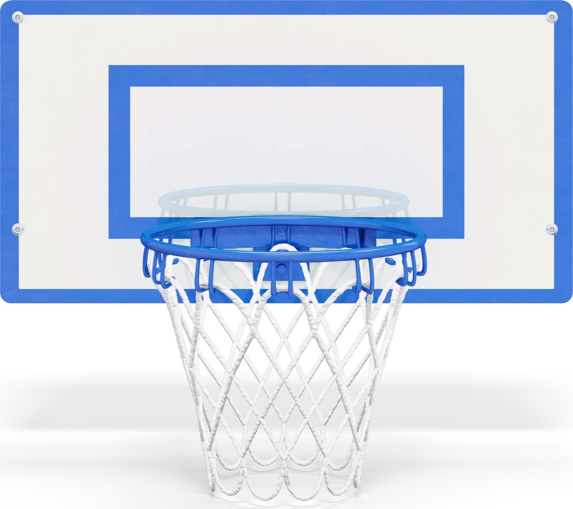 Build-a-Bunk Blue Basketball Hoop Accessory - Image 1
