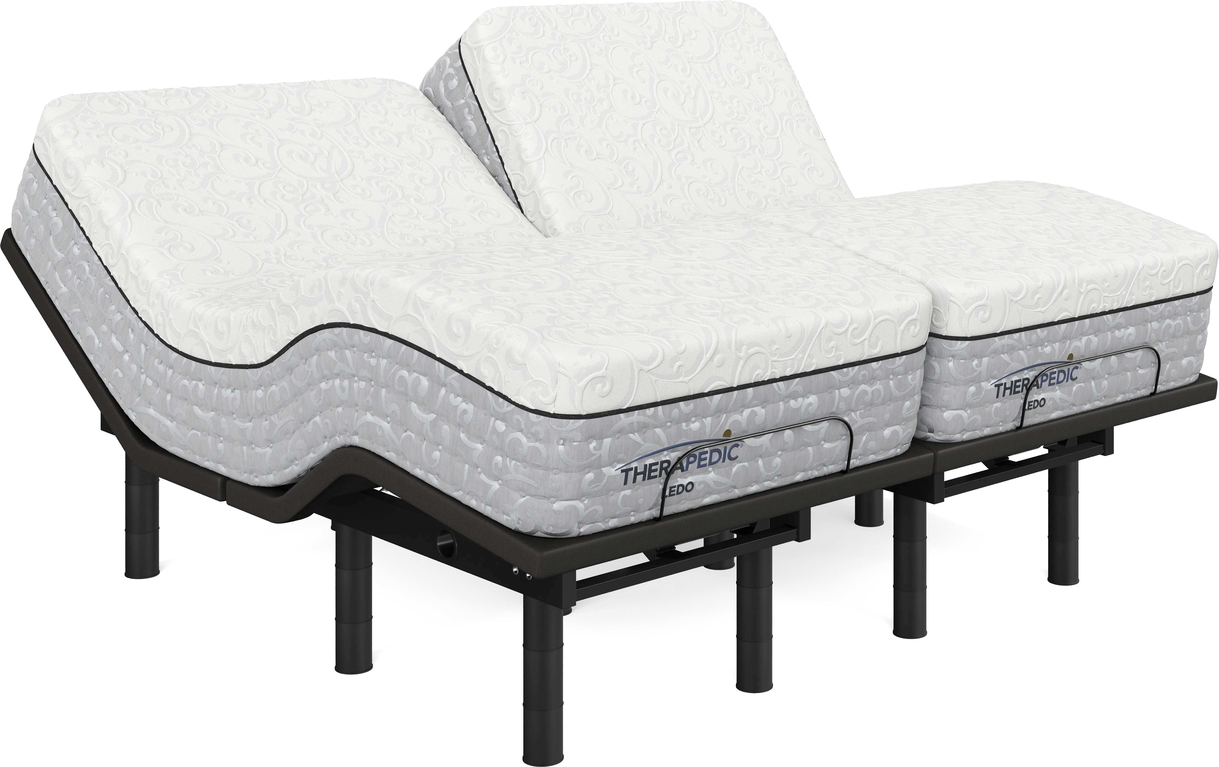 Therapedic Ledo Split King Mattress with RTG-Sleep 3900 - Thumbnail - Image 1