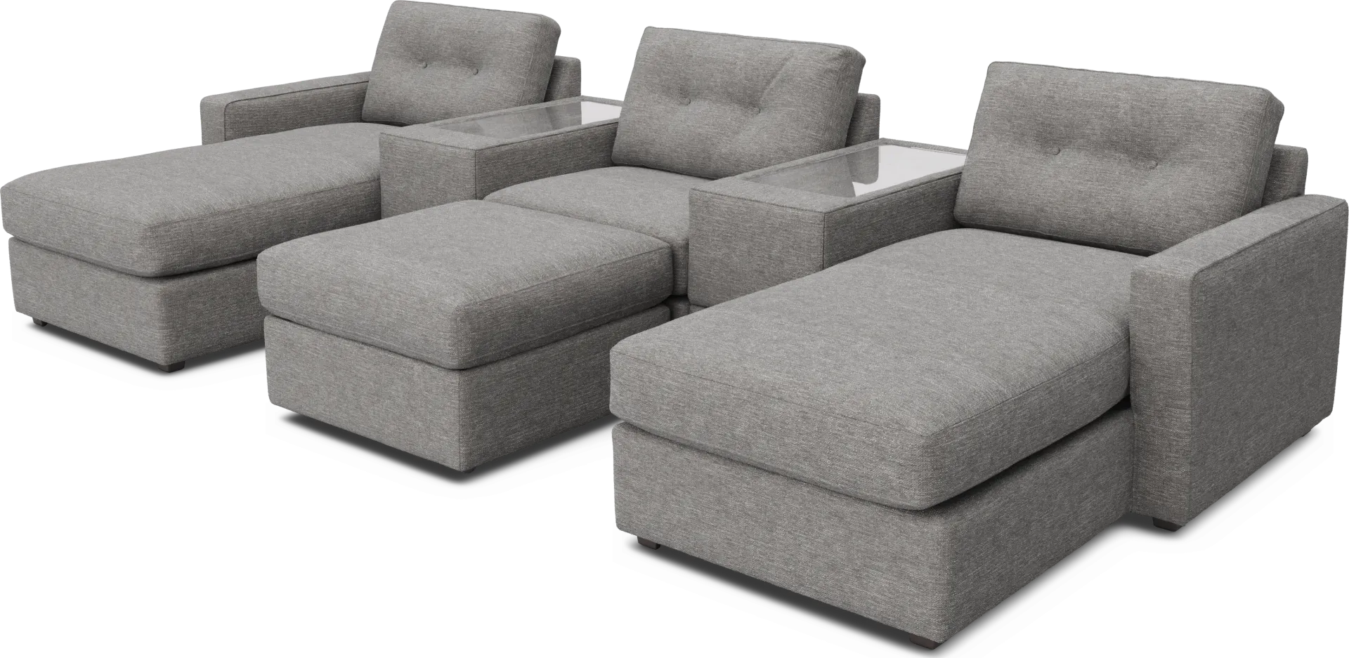 Gray 6 Pc ModularOne - Image 1